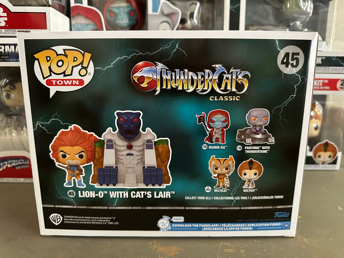 Thundercats - Pop Town - Lion-O with Cat’s Lair #45