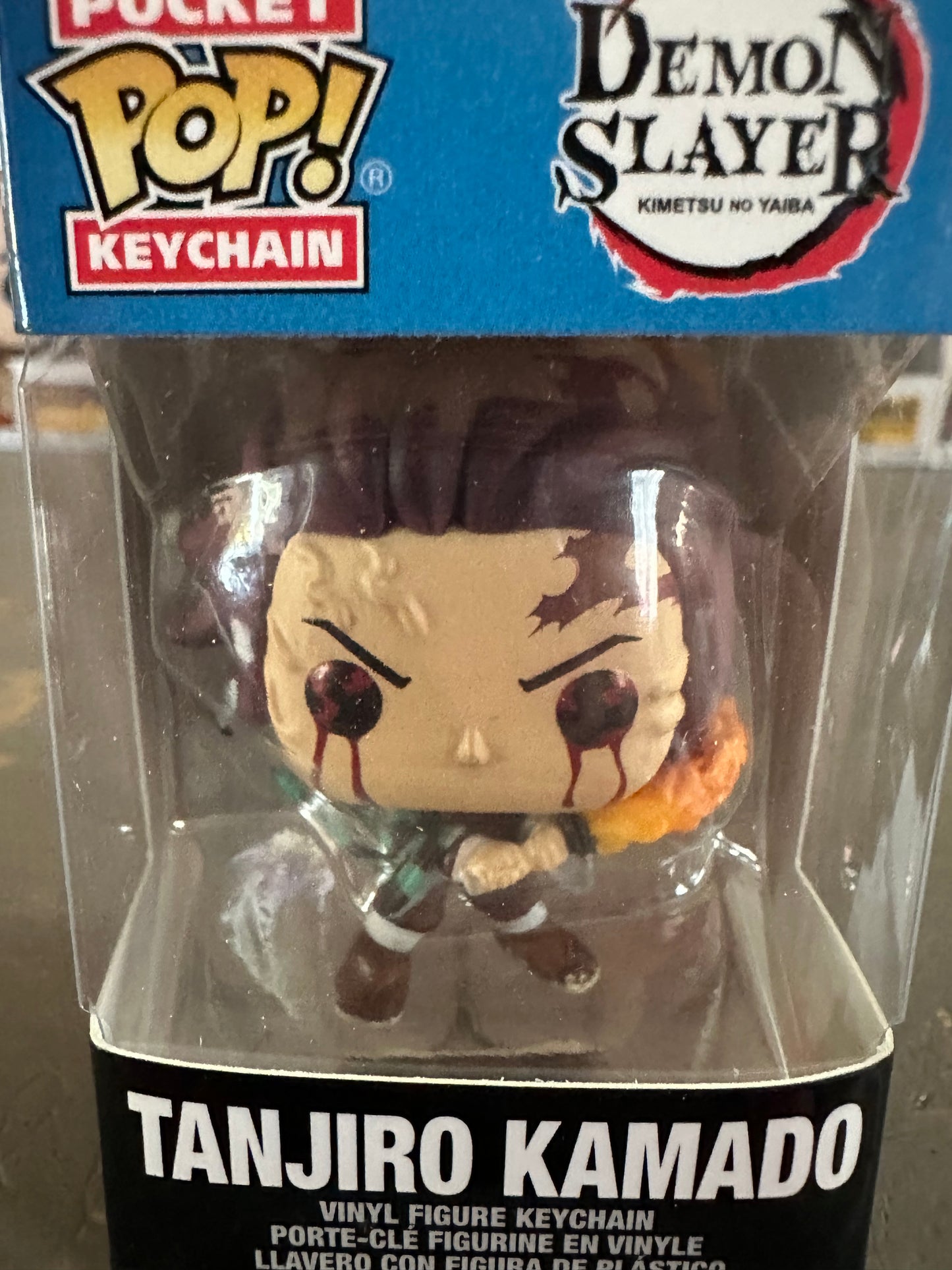 Pocket Pop Keychain - Demon Slayer Tanjiro Kamado