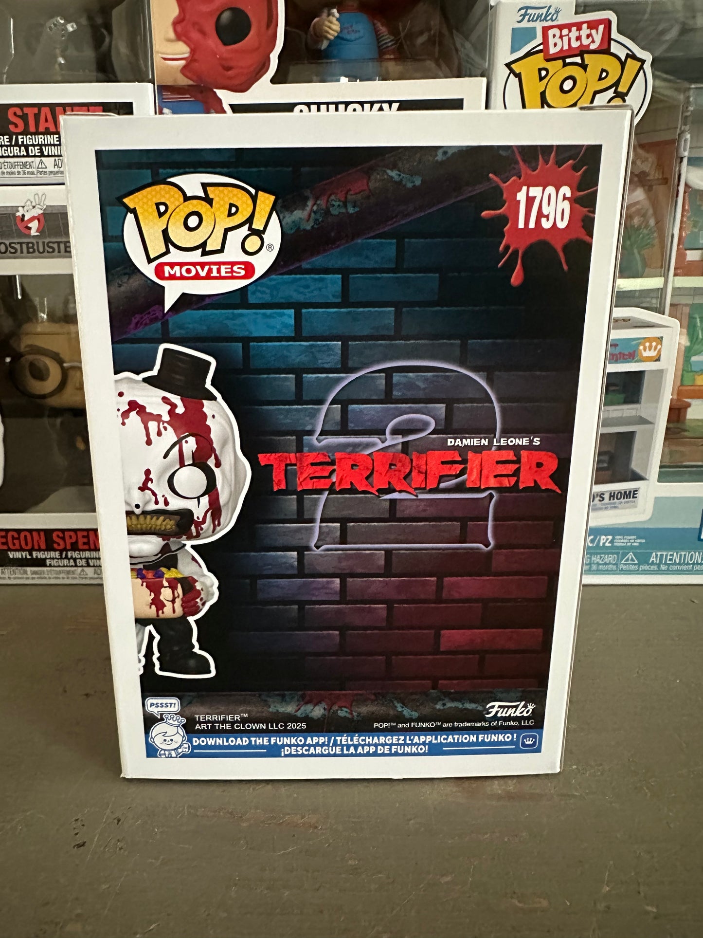 Terrifier 2 - Art the Clown with Head #1796