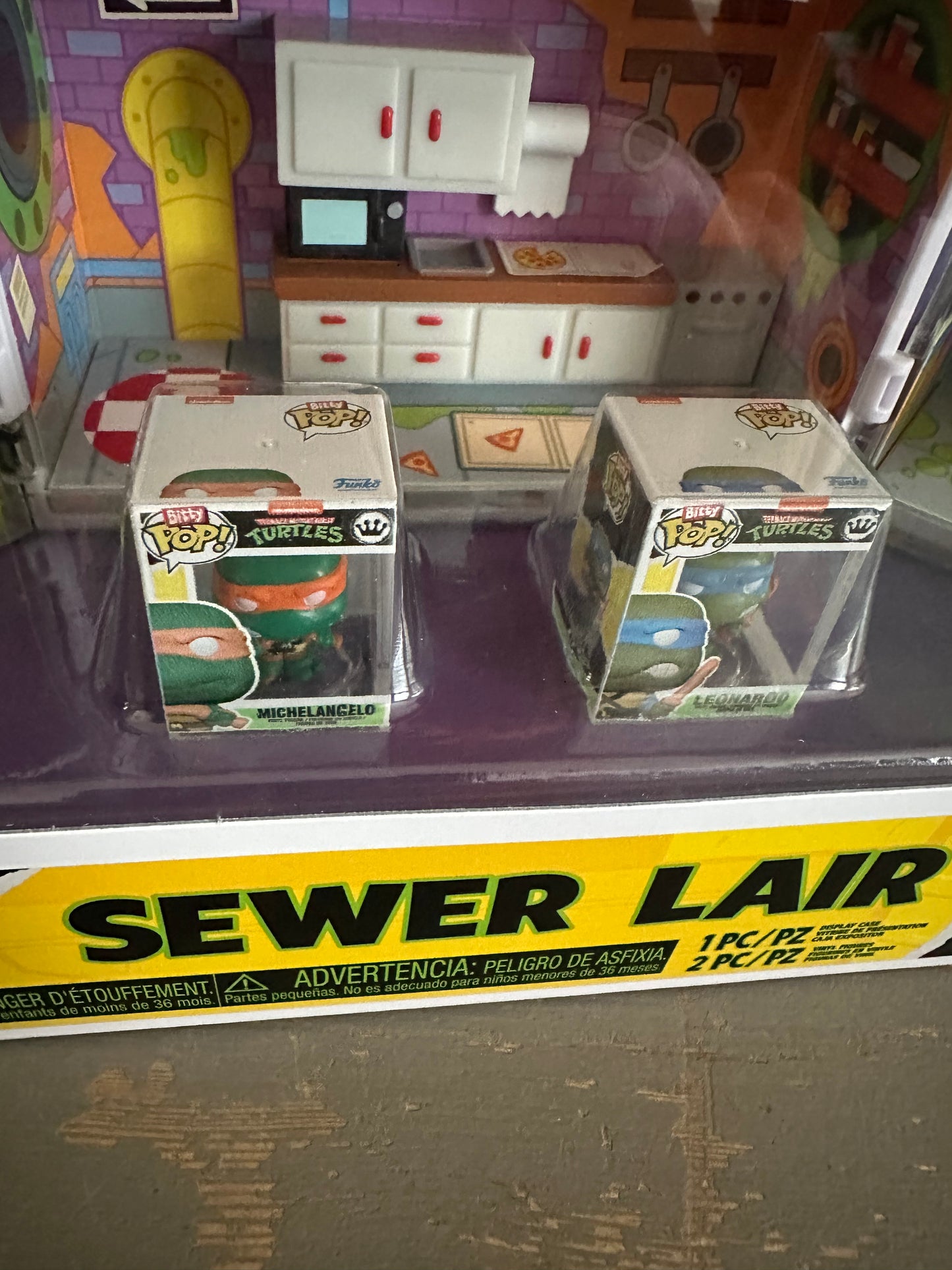 TMNT - Sewer Lair Bitty Pop Bitty Box