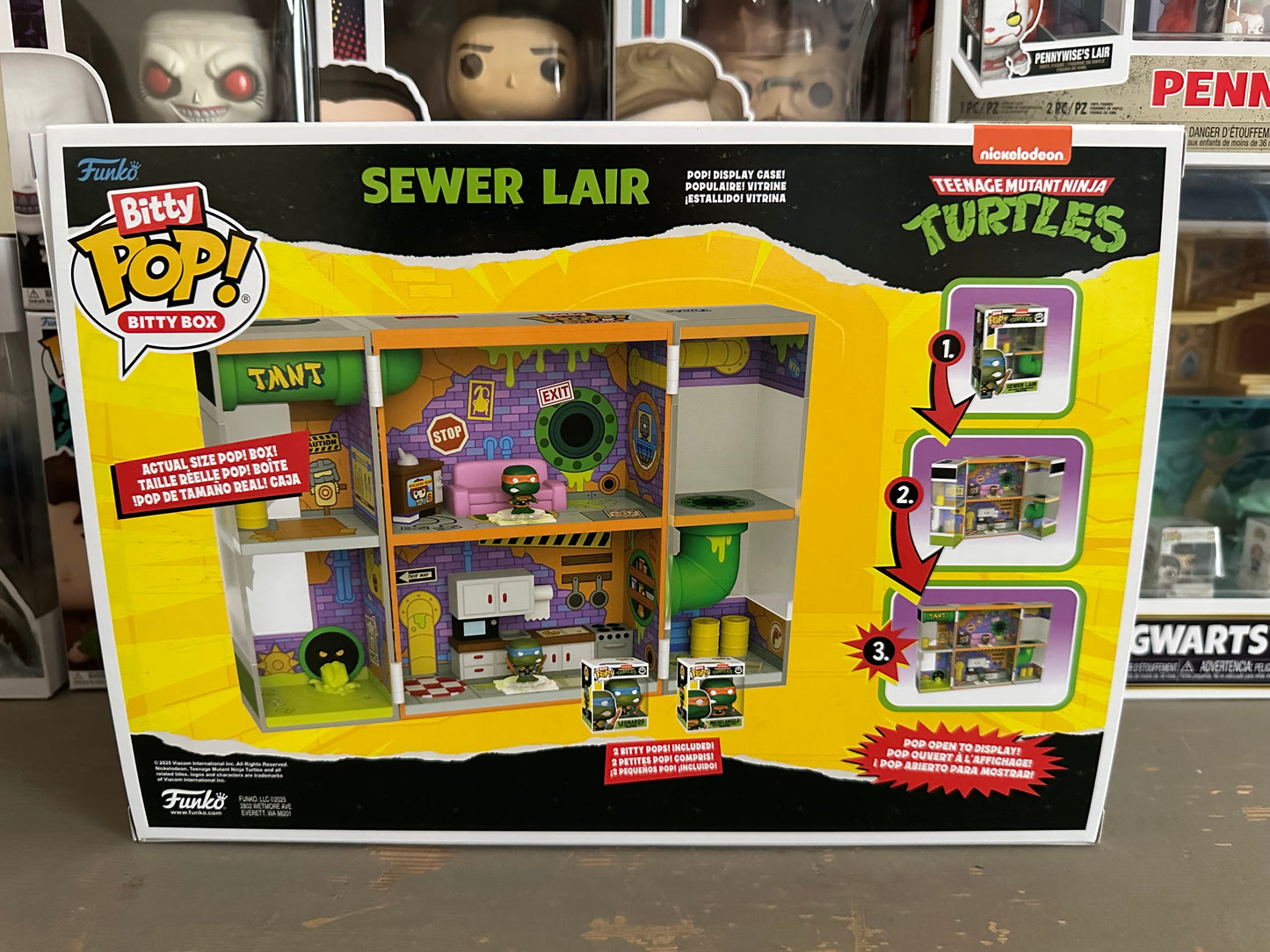 TMNT - Sewer Lair Bitty Pop Bitty Box
