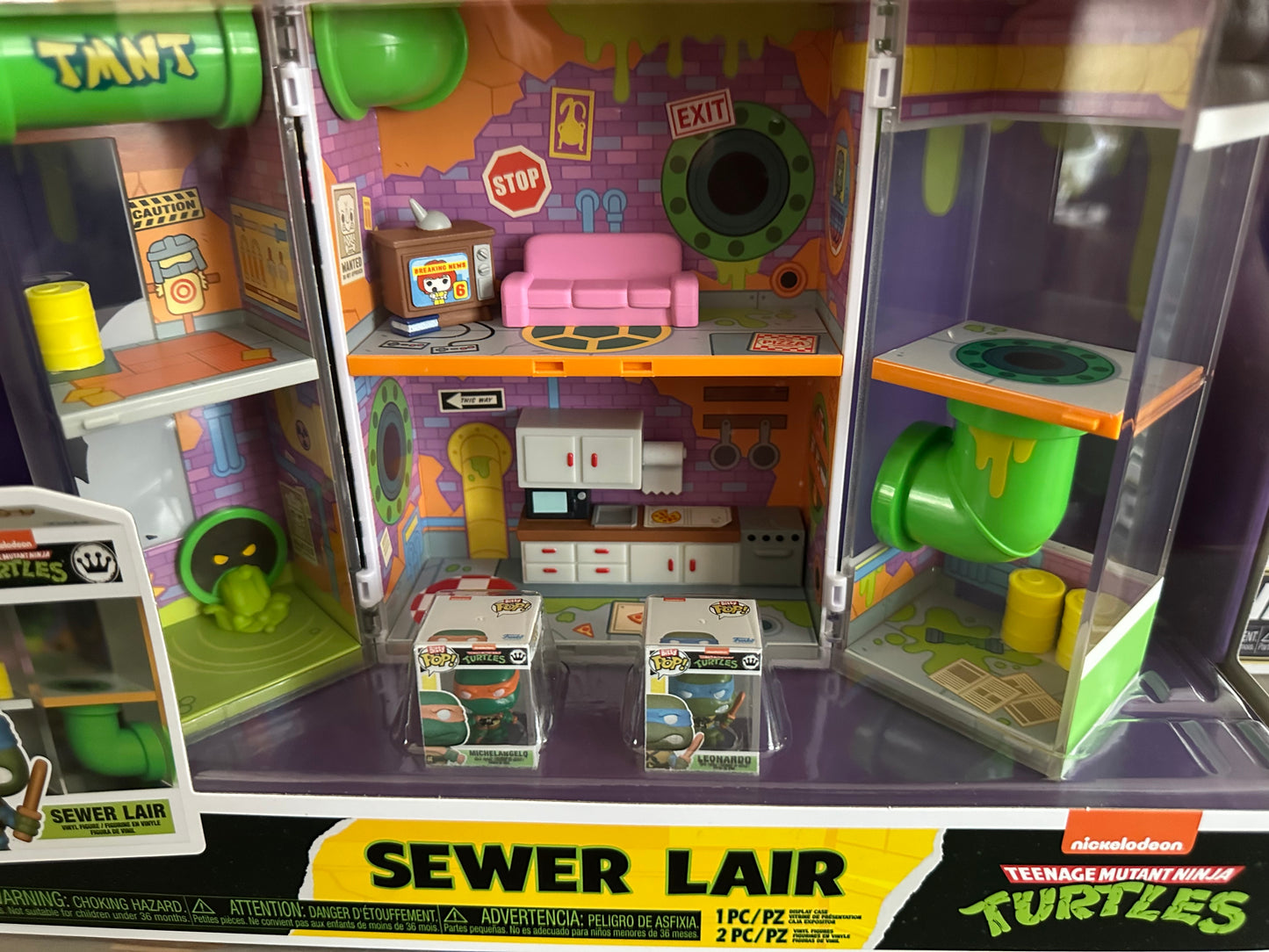 TMNT - Sewer Lair Bitty Pop Bitty Box