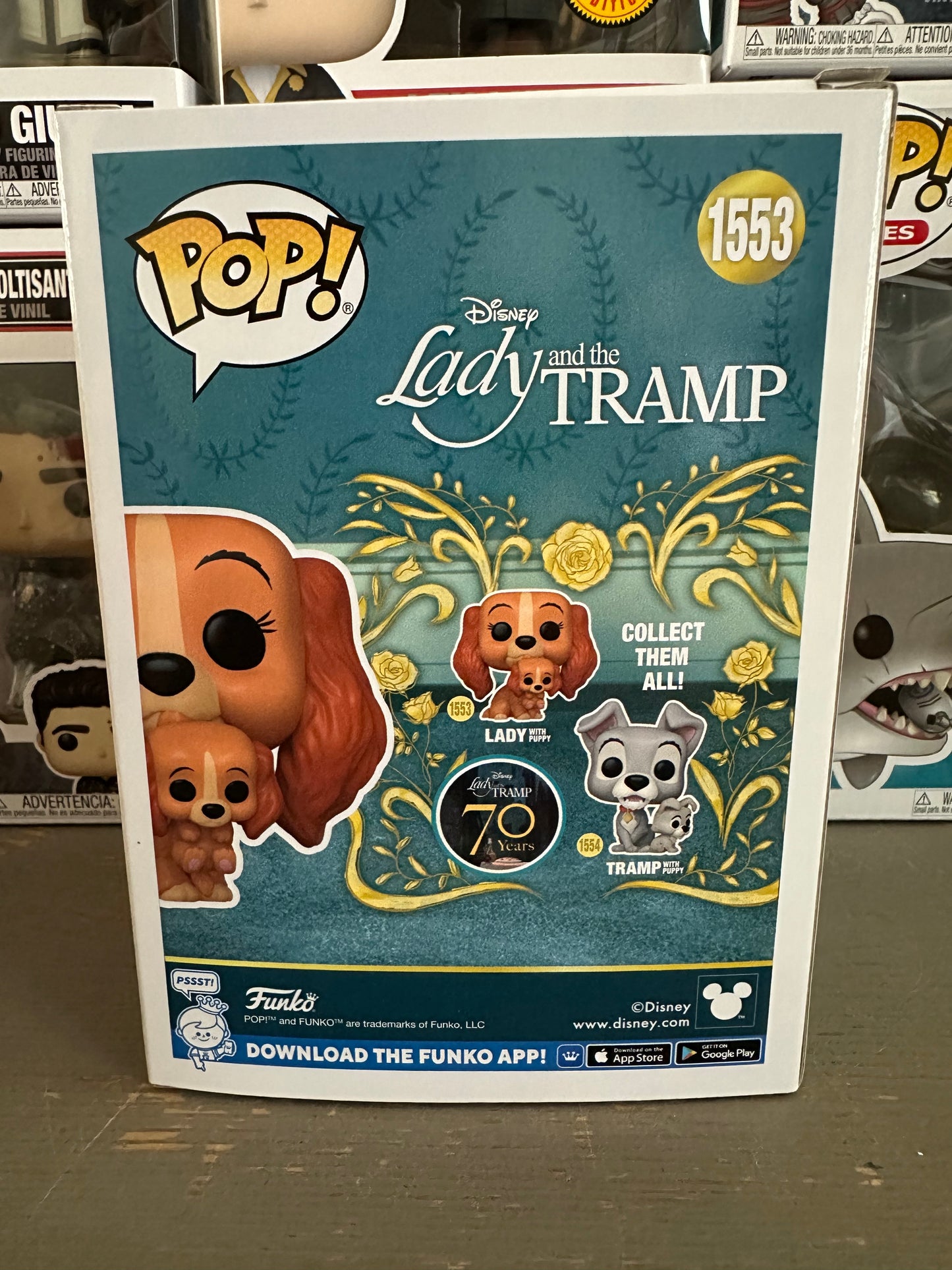 Disney Lady & The Tramp - Lady With Puppy #1553