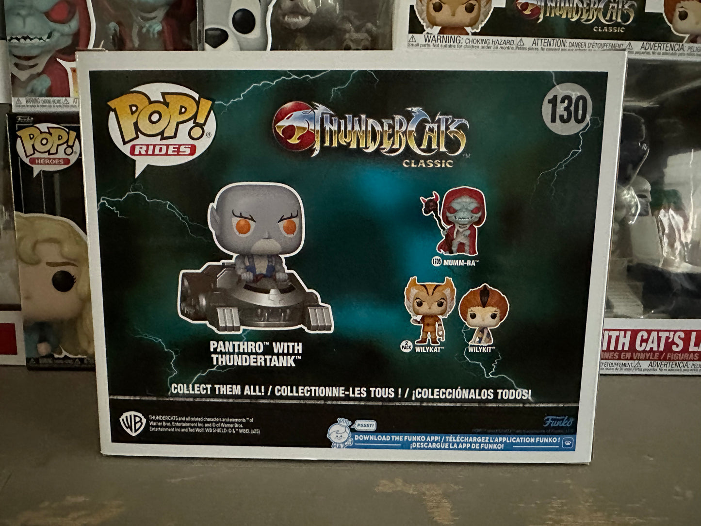 Thundercats - Pop Rides - Panthro with Thundertank