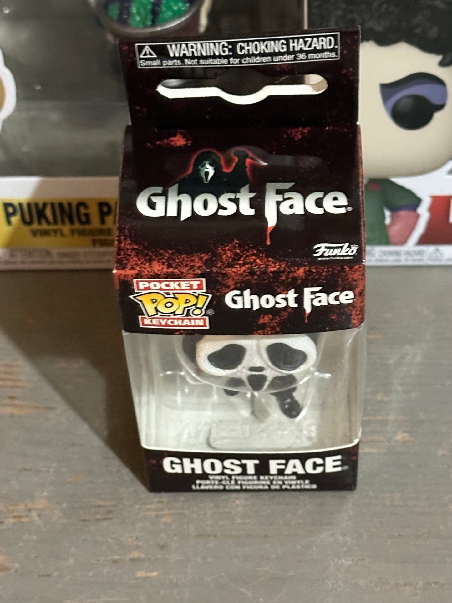 Pocket Pop Keychain - Scream - Ghost Face