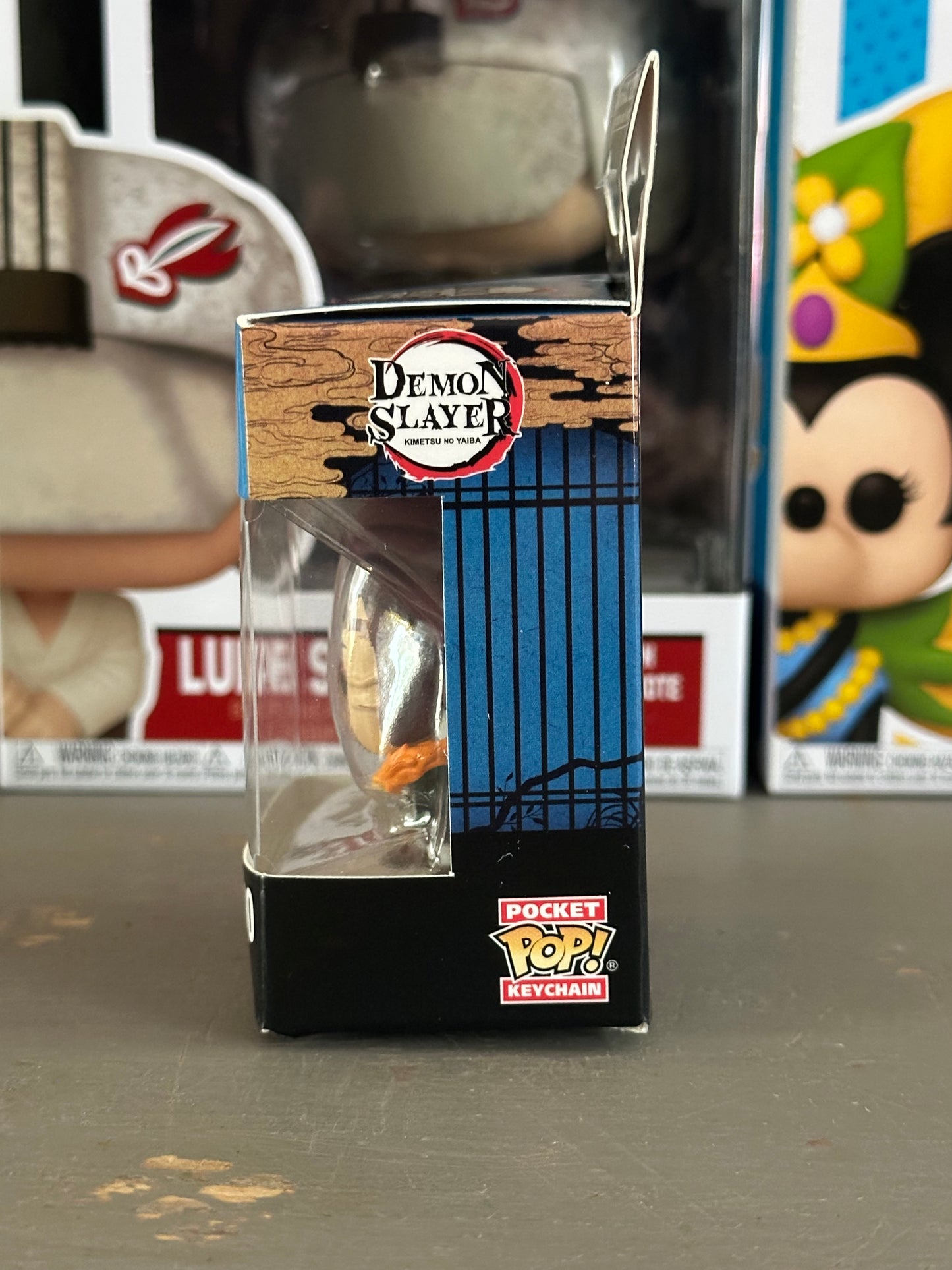 Pocket Pop Keychain - Demon Slayer Tanjiro Kamado