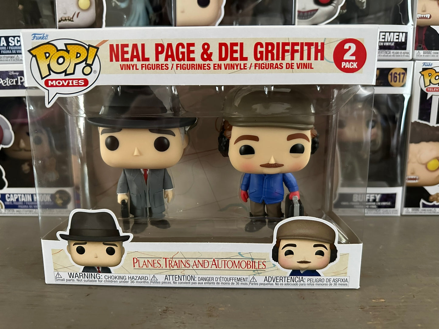 Planes, Trains and Automobiles 2 Pack - Neal Page & Del Griffith