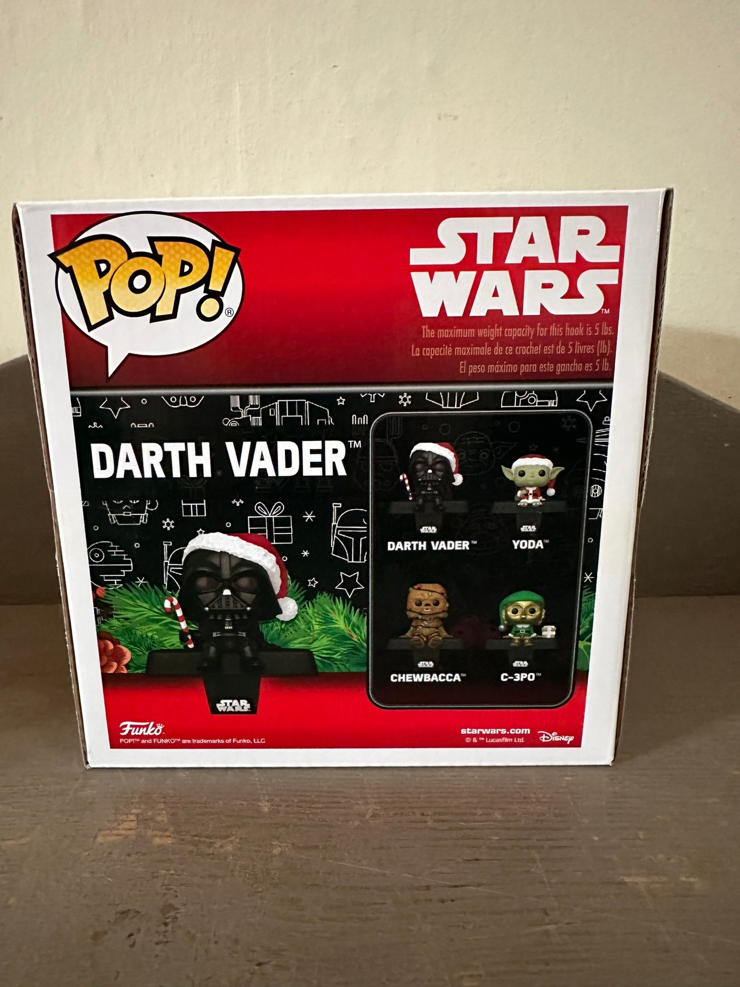 Star Wars Funko Stocking Hanger - Darth Vader