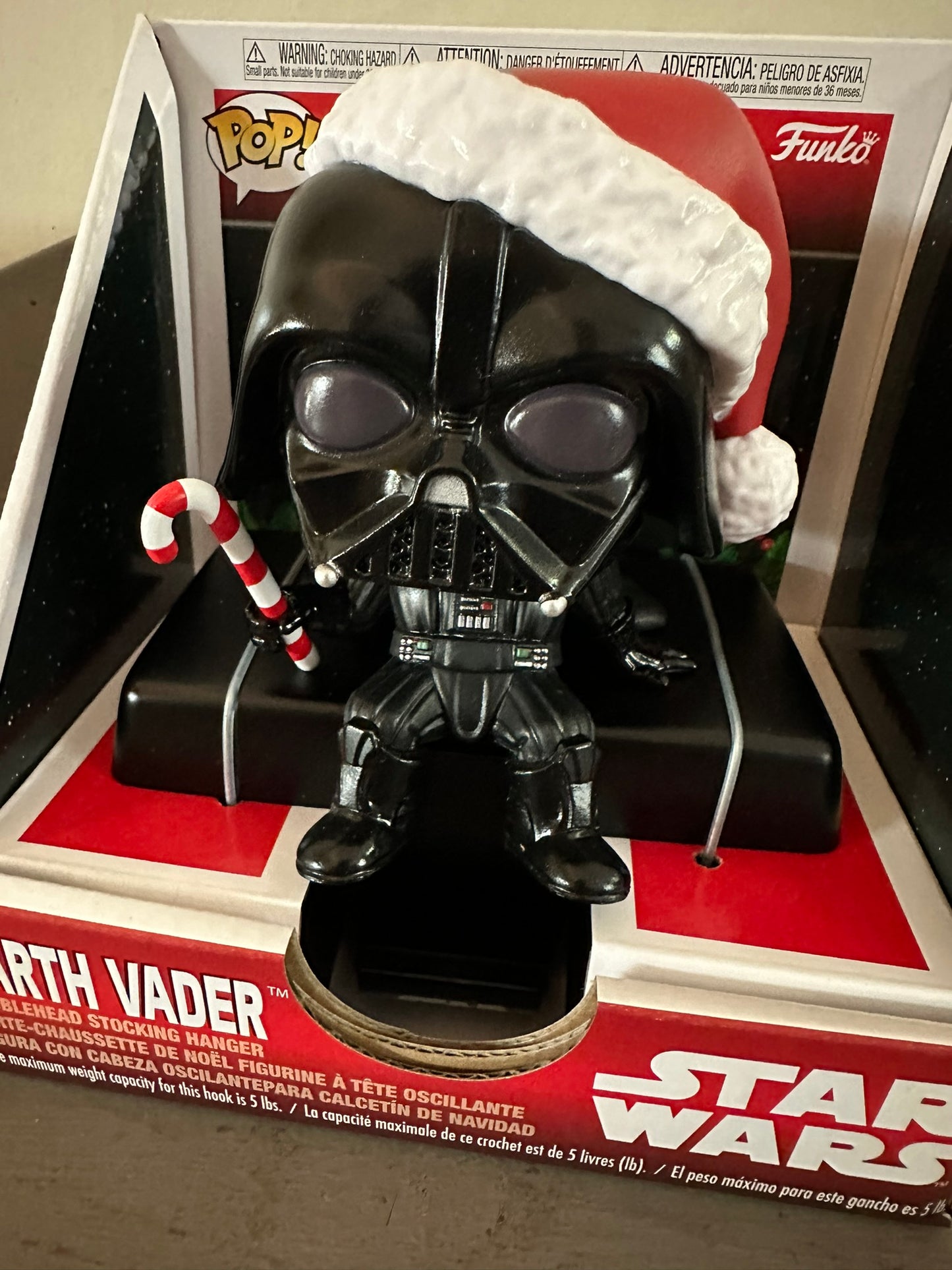 Star Wars Funko Stocking Hanger - Darth Vader