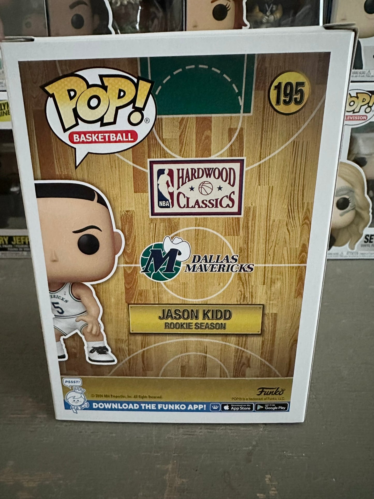 NBA Rookie Season - Jason Kidd Dallas Mavericks #195