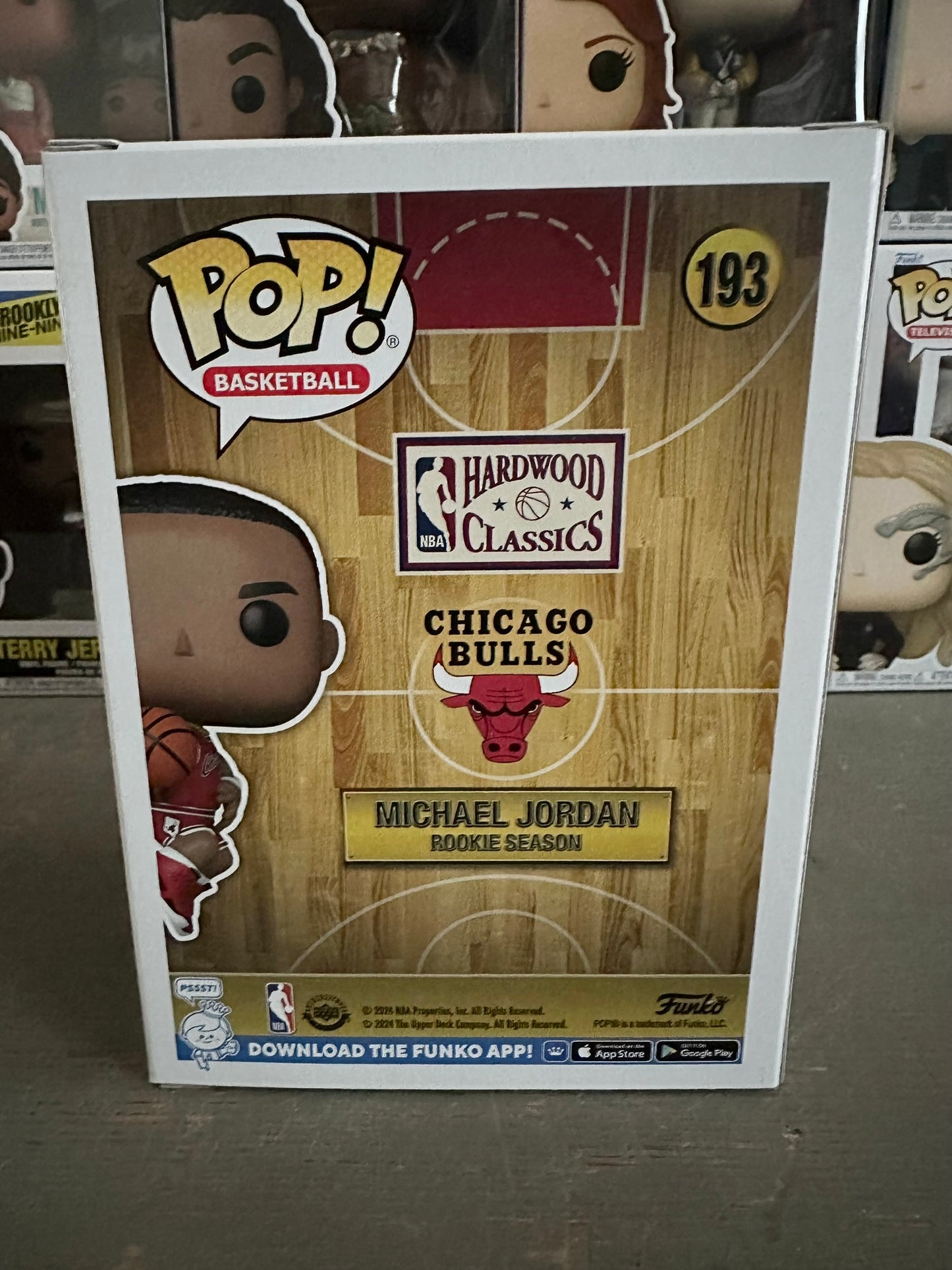 NBA Rookie Season - Michael Jordan Chicago Bulls #193