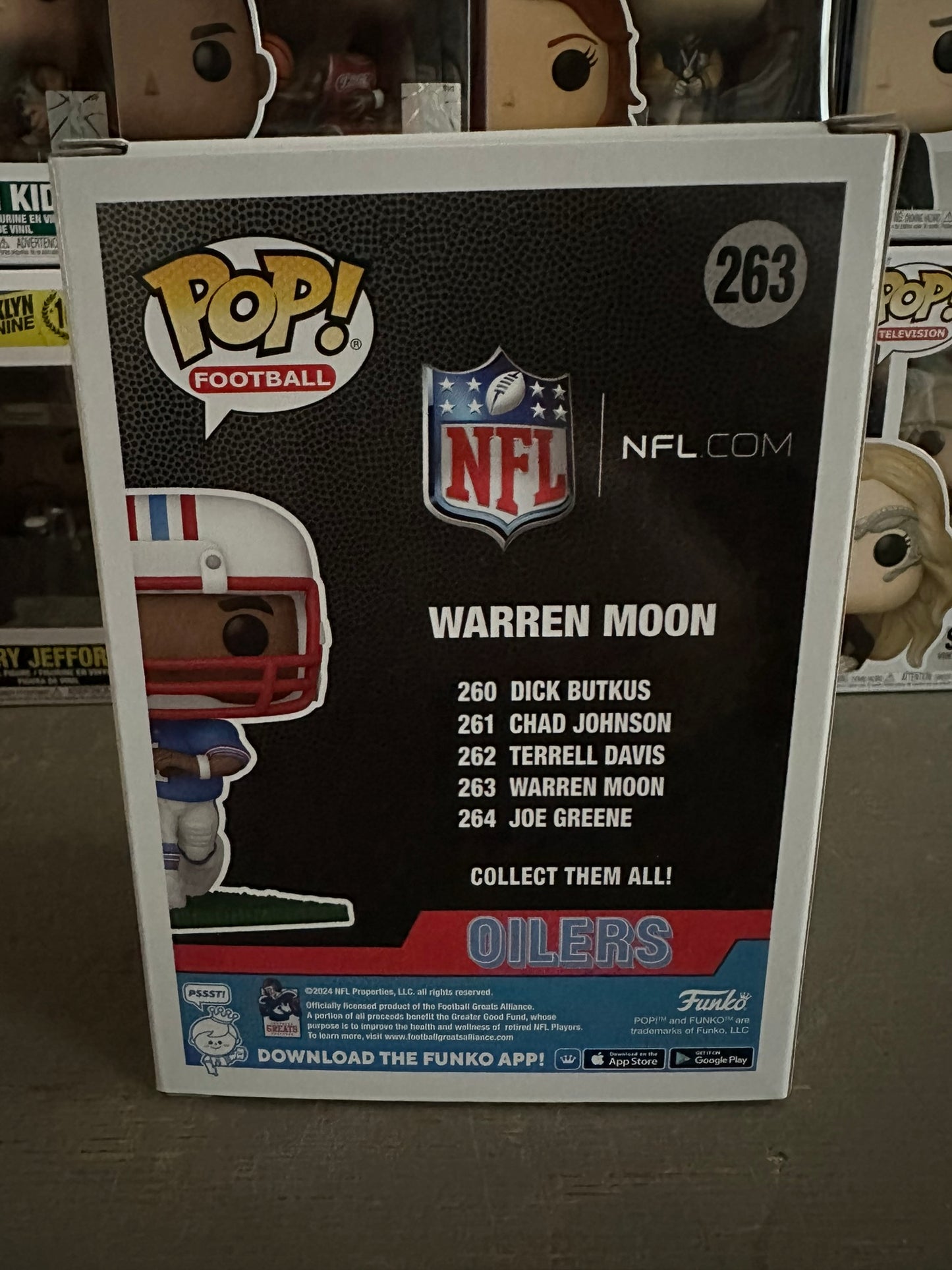 NFL Legends - Warren Moon Houston Oilers #263