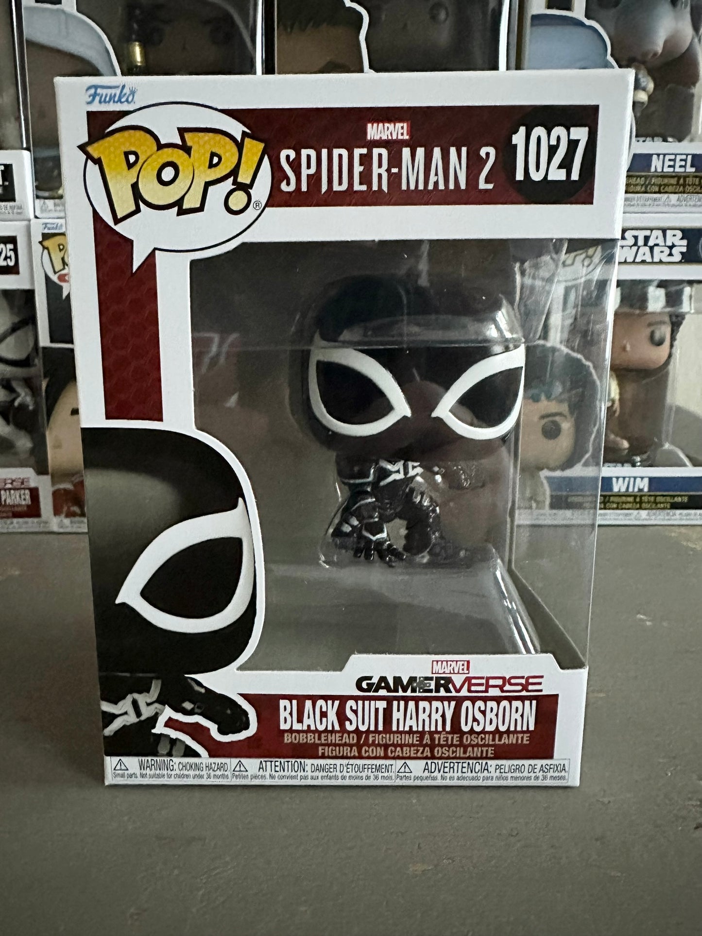 Marvel Gamer Verse Spiderman 2 - Black Suit Harry Osborn #1027