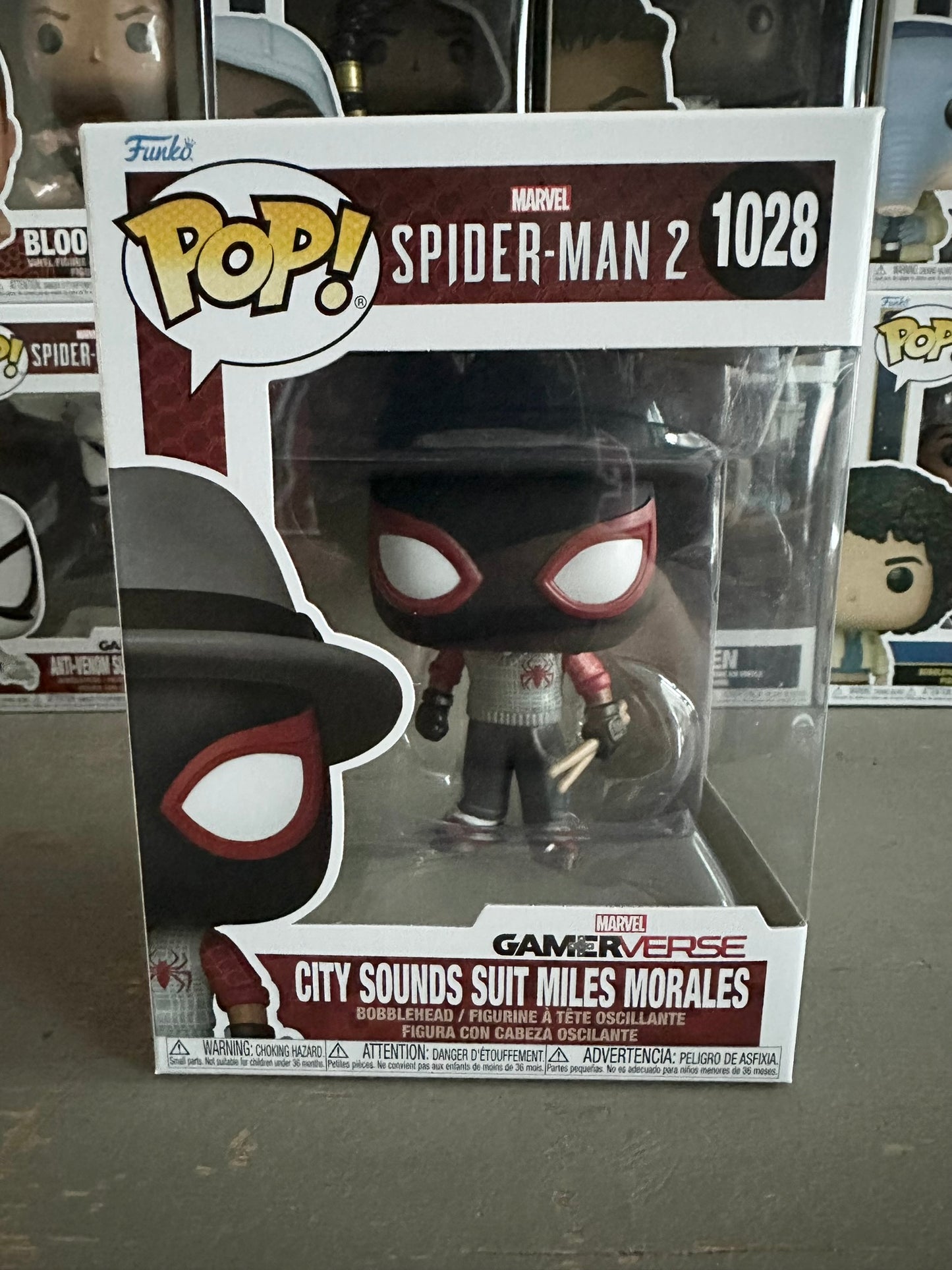 Marvel Gamer Verse Spiderman 2 - City Sounds Miles Morales #1028