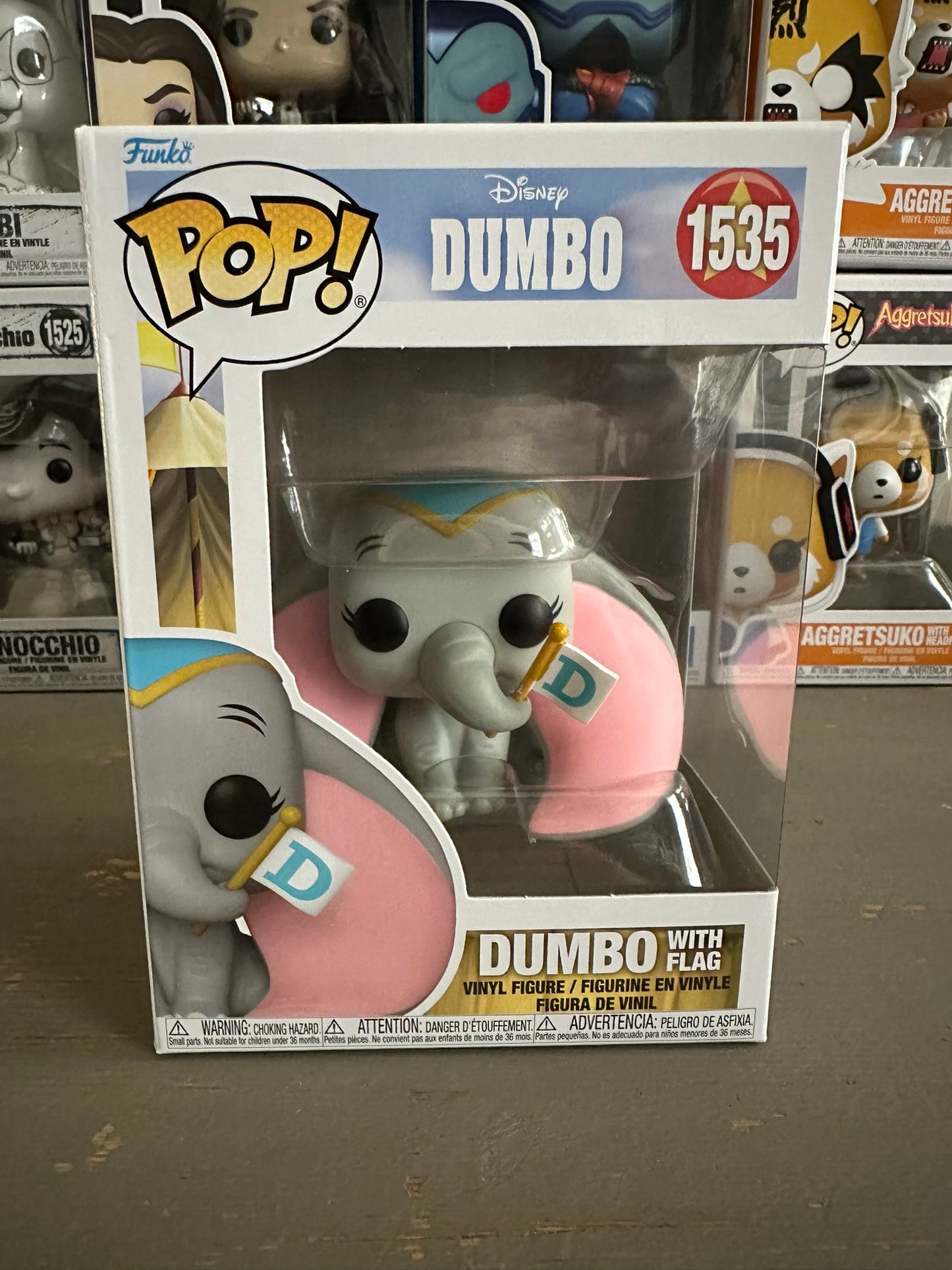 Disney Dumbo - Dumbo with Flag #1535