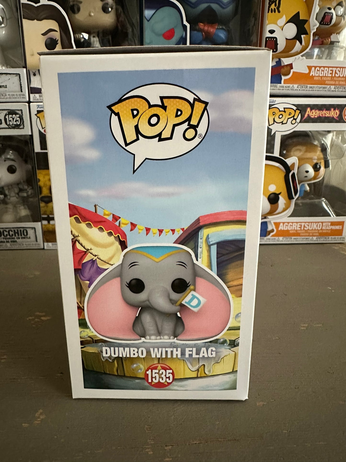 Disney Dumbo - Dumbo with Flag #1535