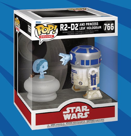 Star Wars Deluxe - R2-D2 And Princess Leia Hologram #766