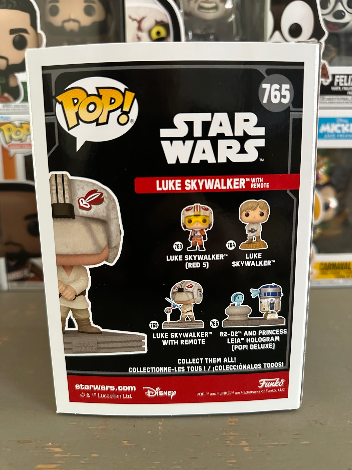 Star Wars - Luke Skywalker With Remote #765