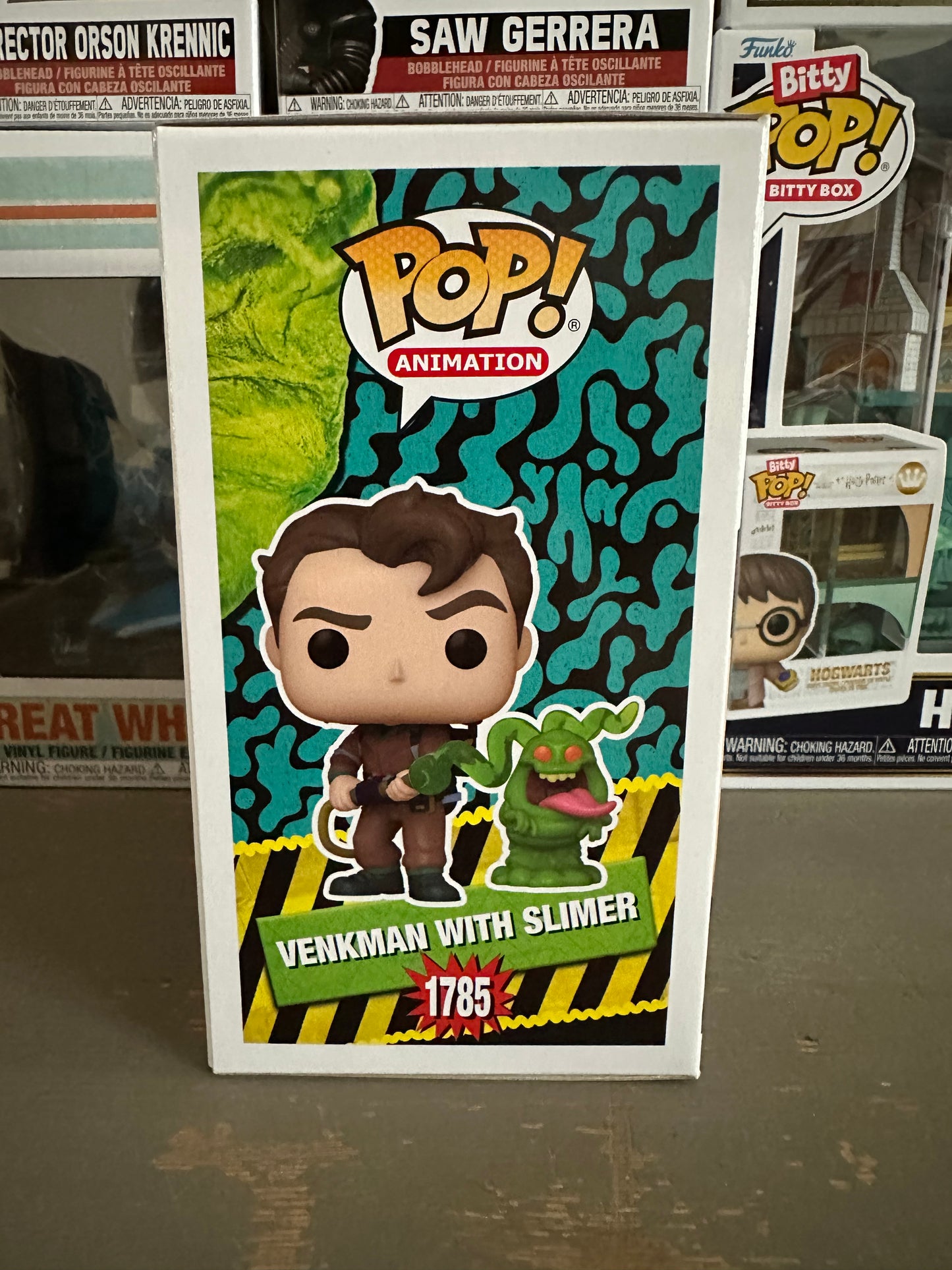 The Real Ghostbusters - Venkman with Slimer #1785