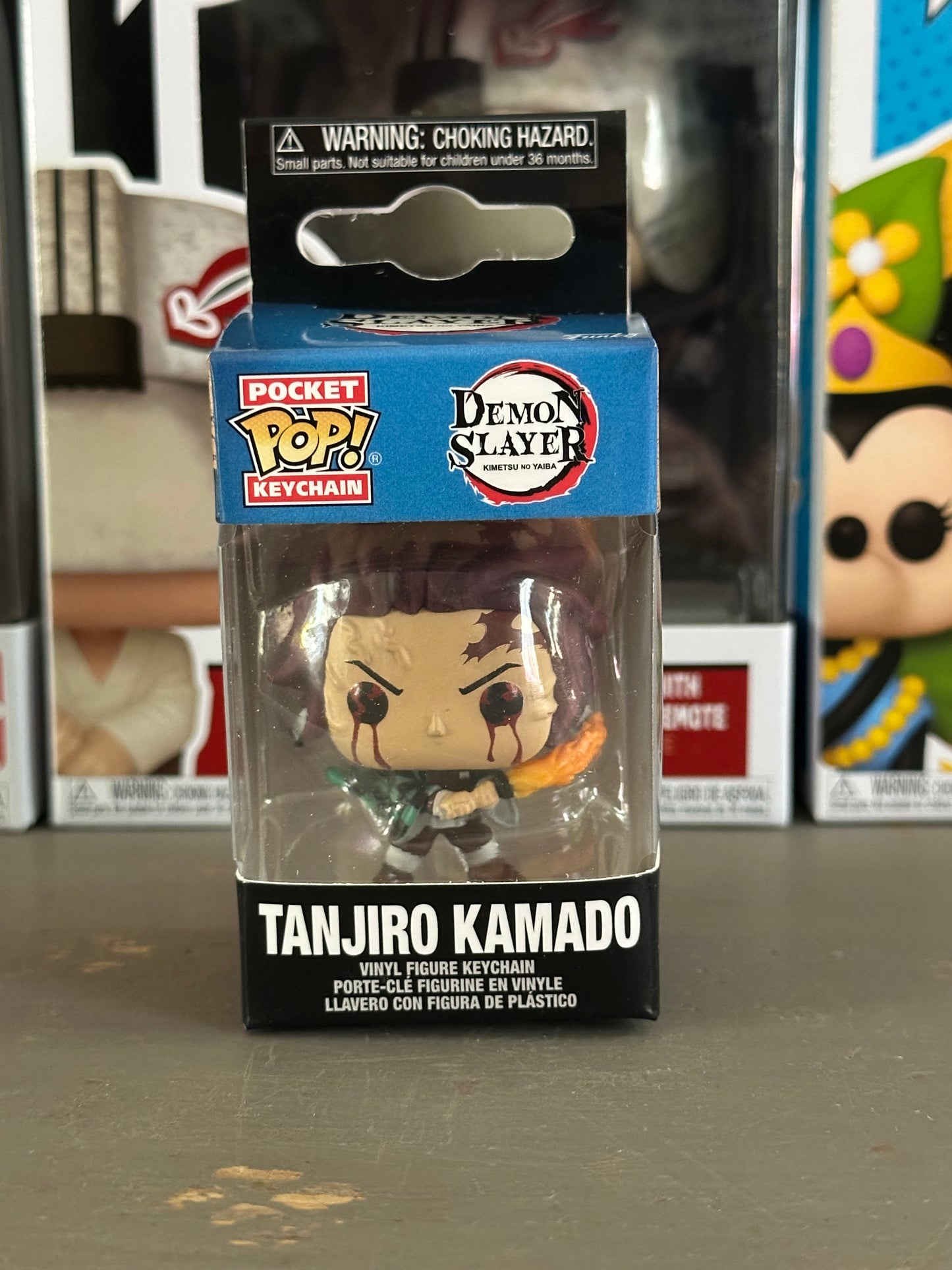 Pocket Pop Keychain - Demon Slayer Tanjiro Kamado