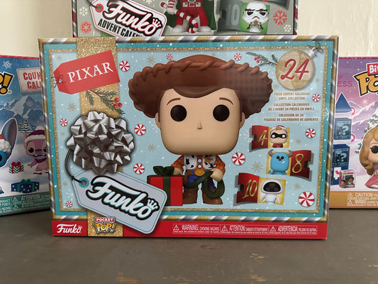 Funko Pocket Pop Pixar Advent Calendar - 24 Day*FREE POSTAGE*