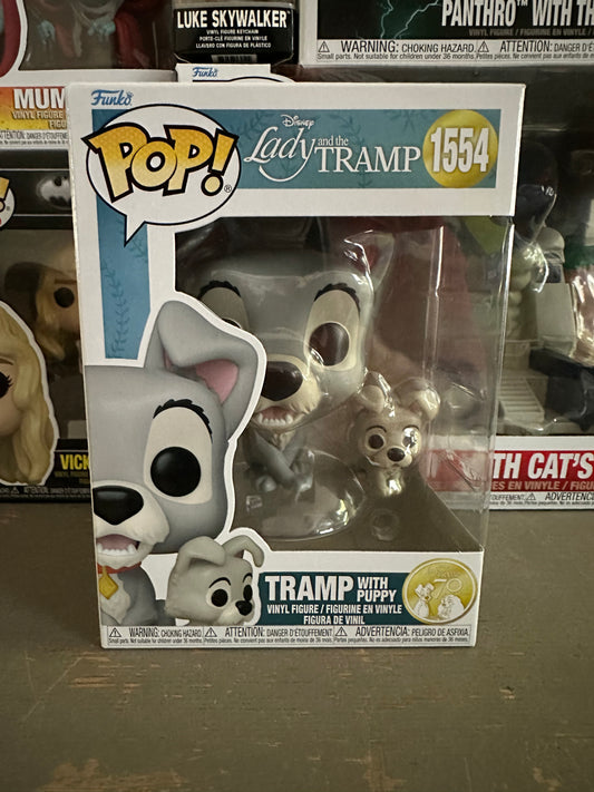 Disney Lady & The Tramp - Tramp With Puppy #1554
