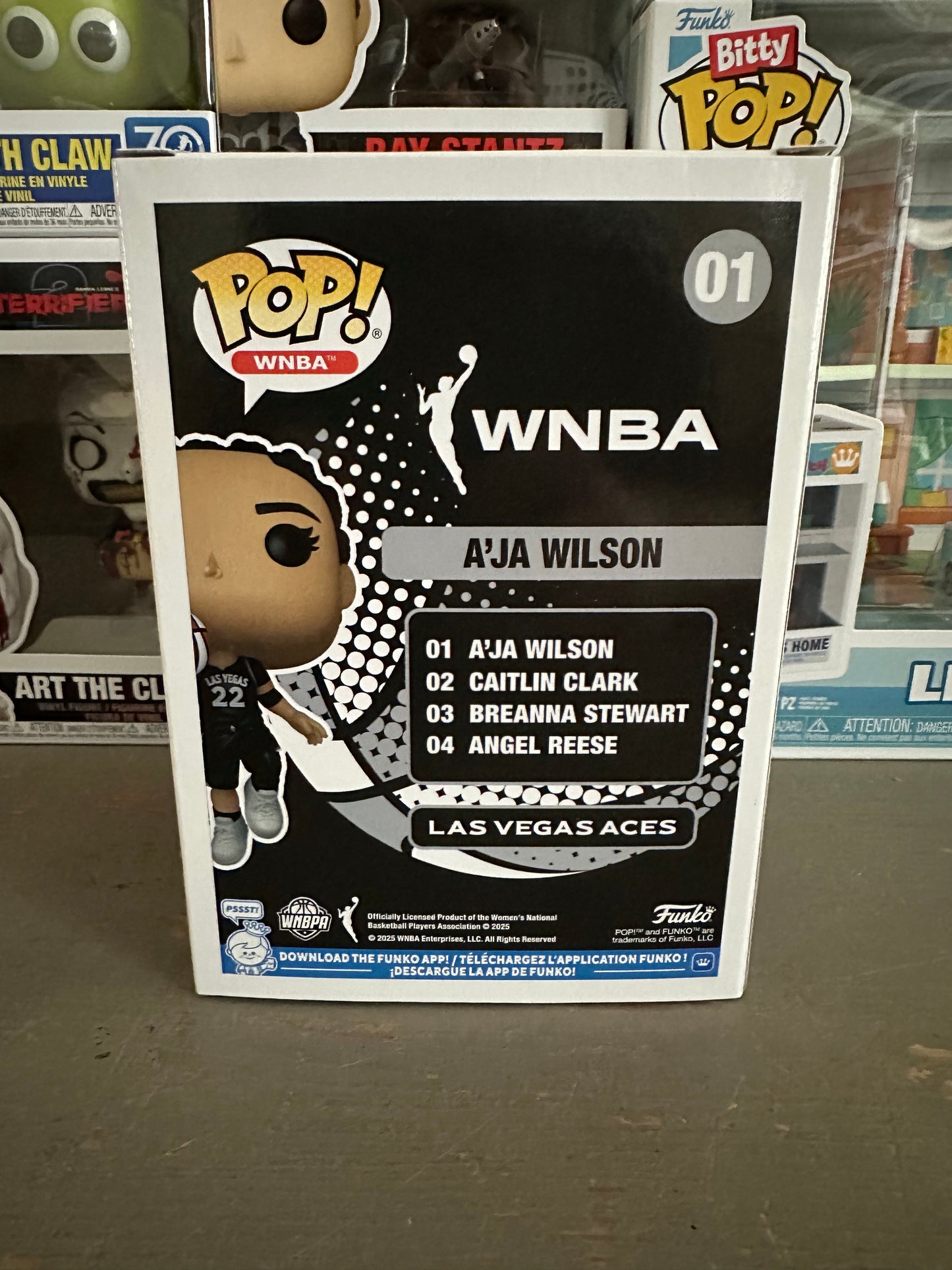 WNBA - A’Ja Wilson - Aces #01