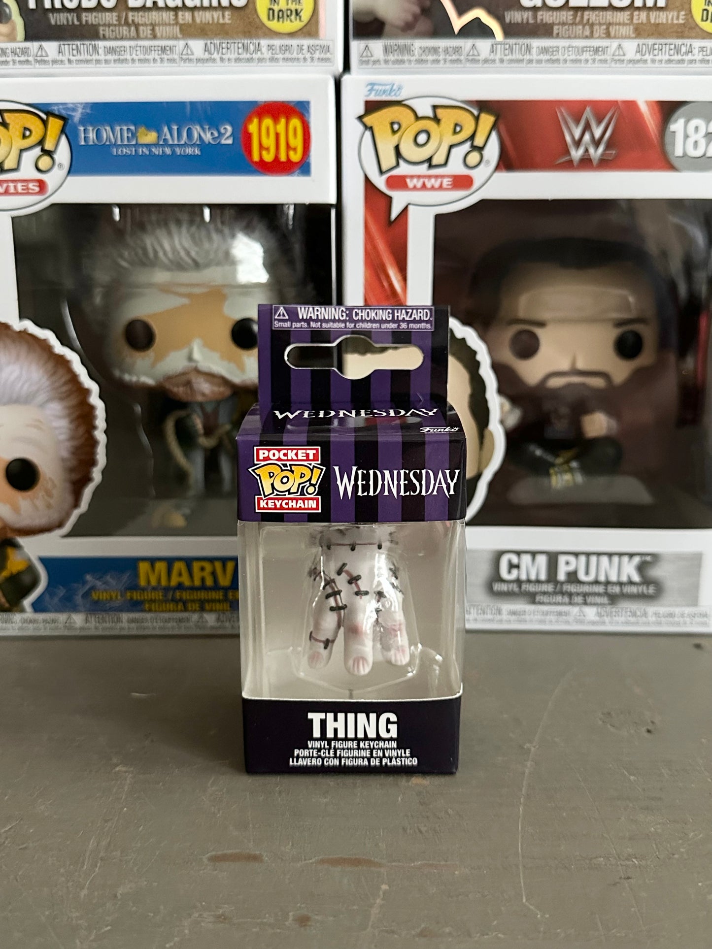 Pocket Pop Keychain - Wednesday - Thing