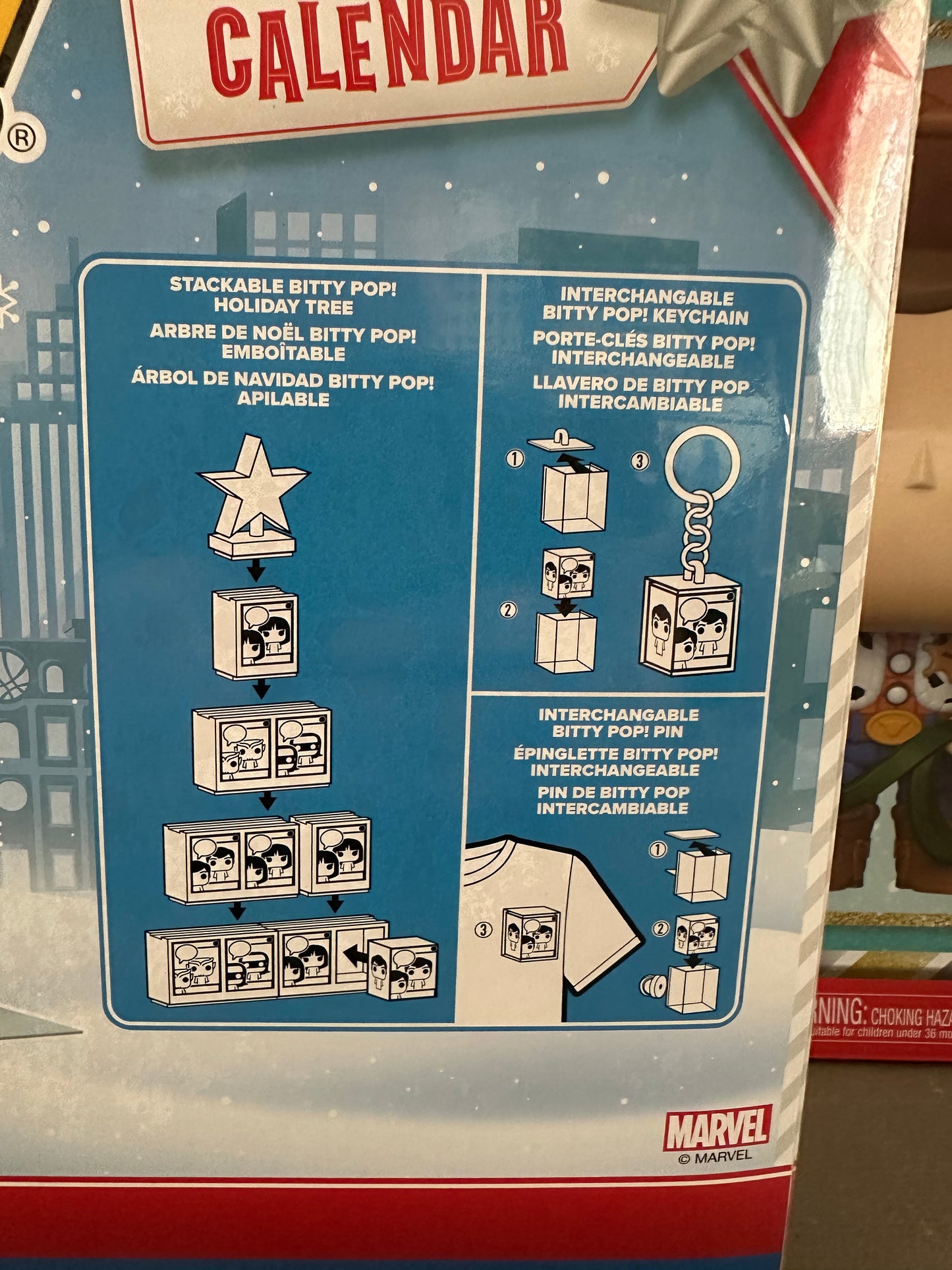 Funko Bitty Marvel Advent Calendar - 24 Day