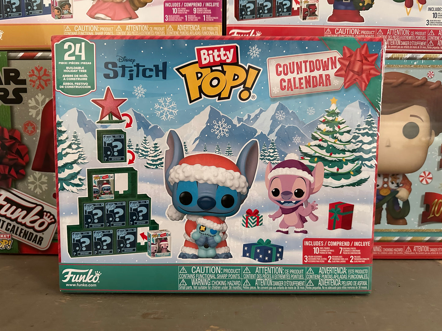 Funko Bitty Disney Stitch Advent Calendar - 24 Day