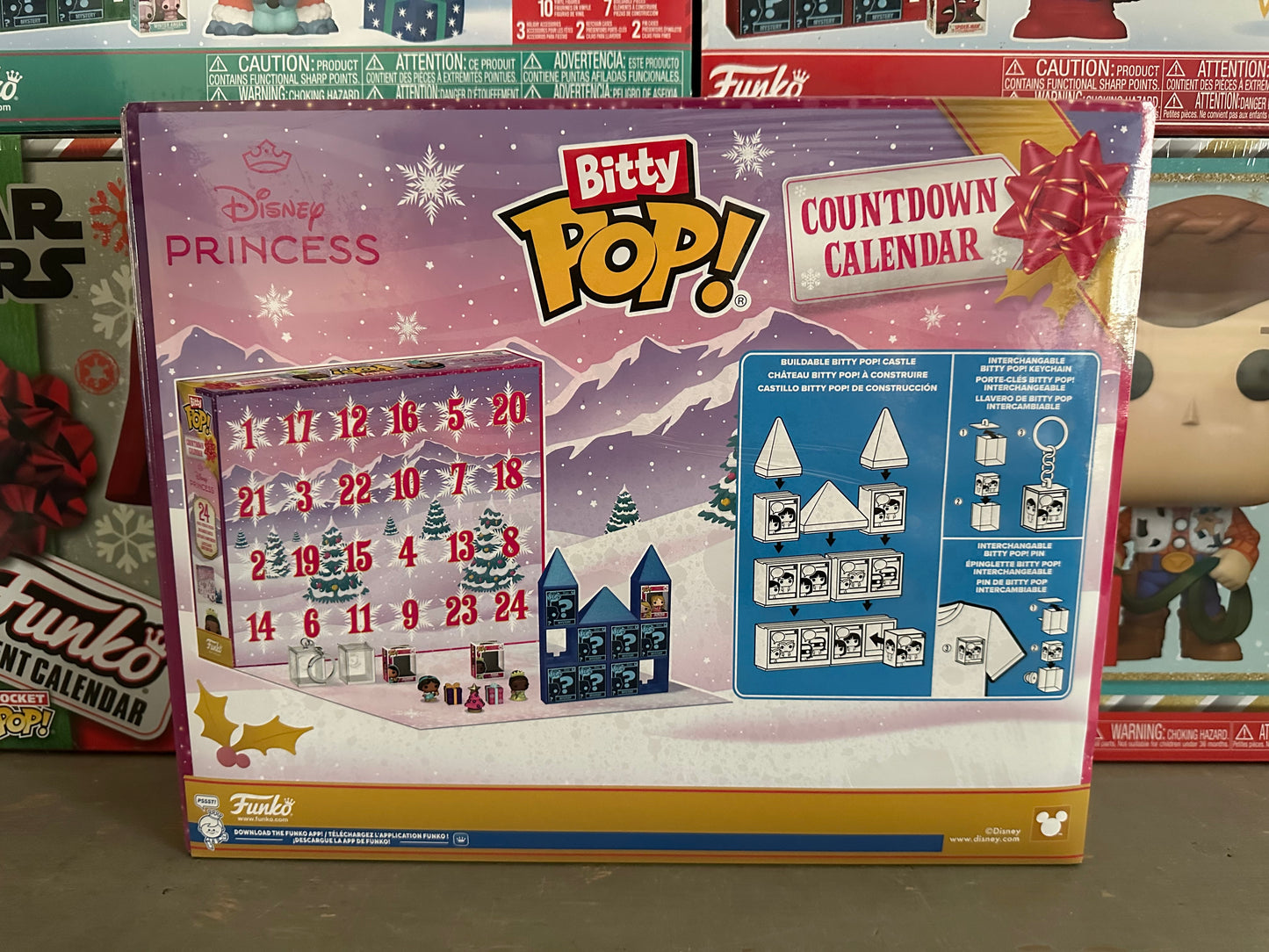 Funko Bitty Disney Princess Advent Calendar - 24 Day