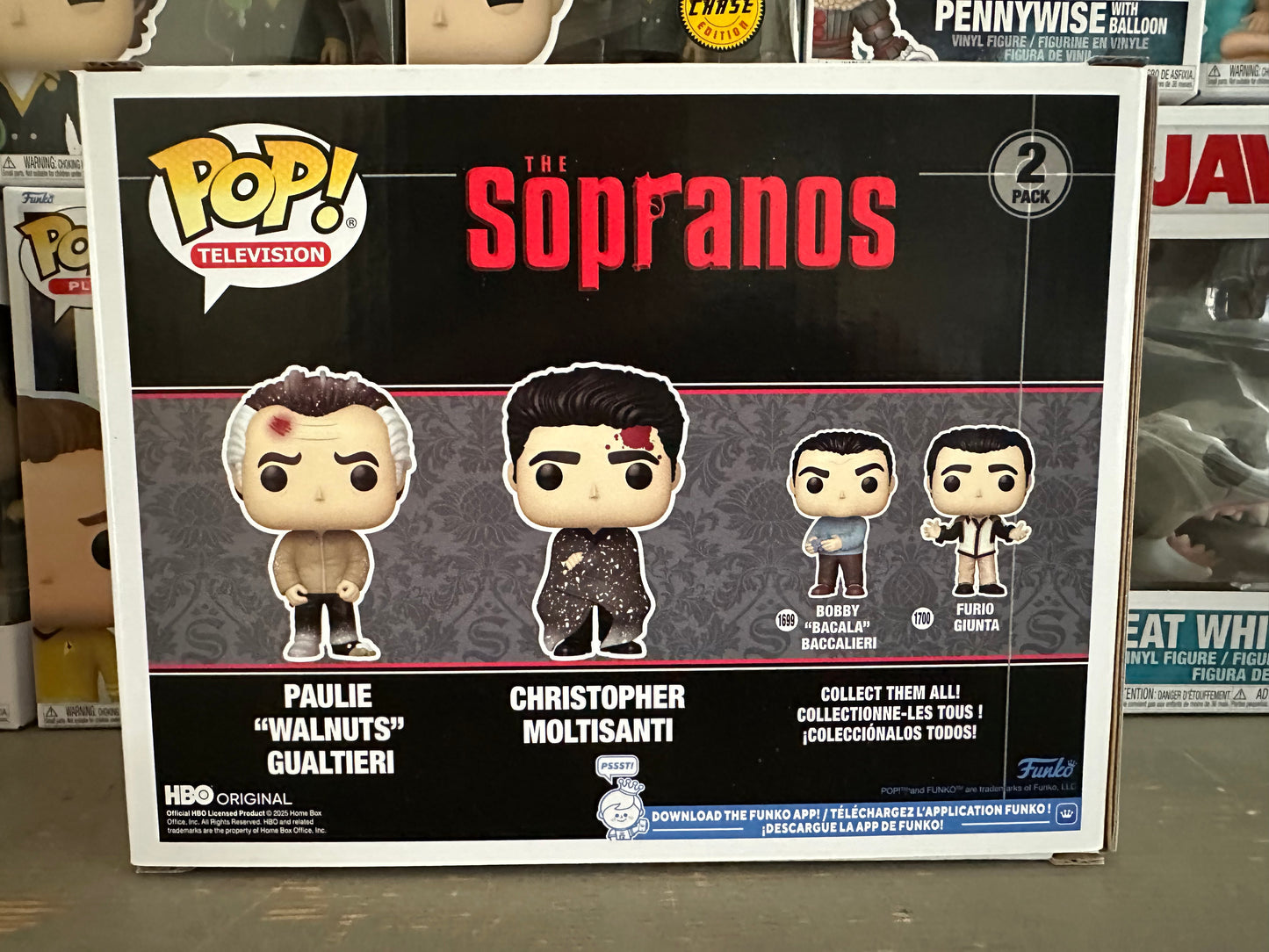 The Sopranos - Paulie & Christopher 2 Pack