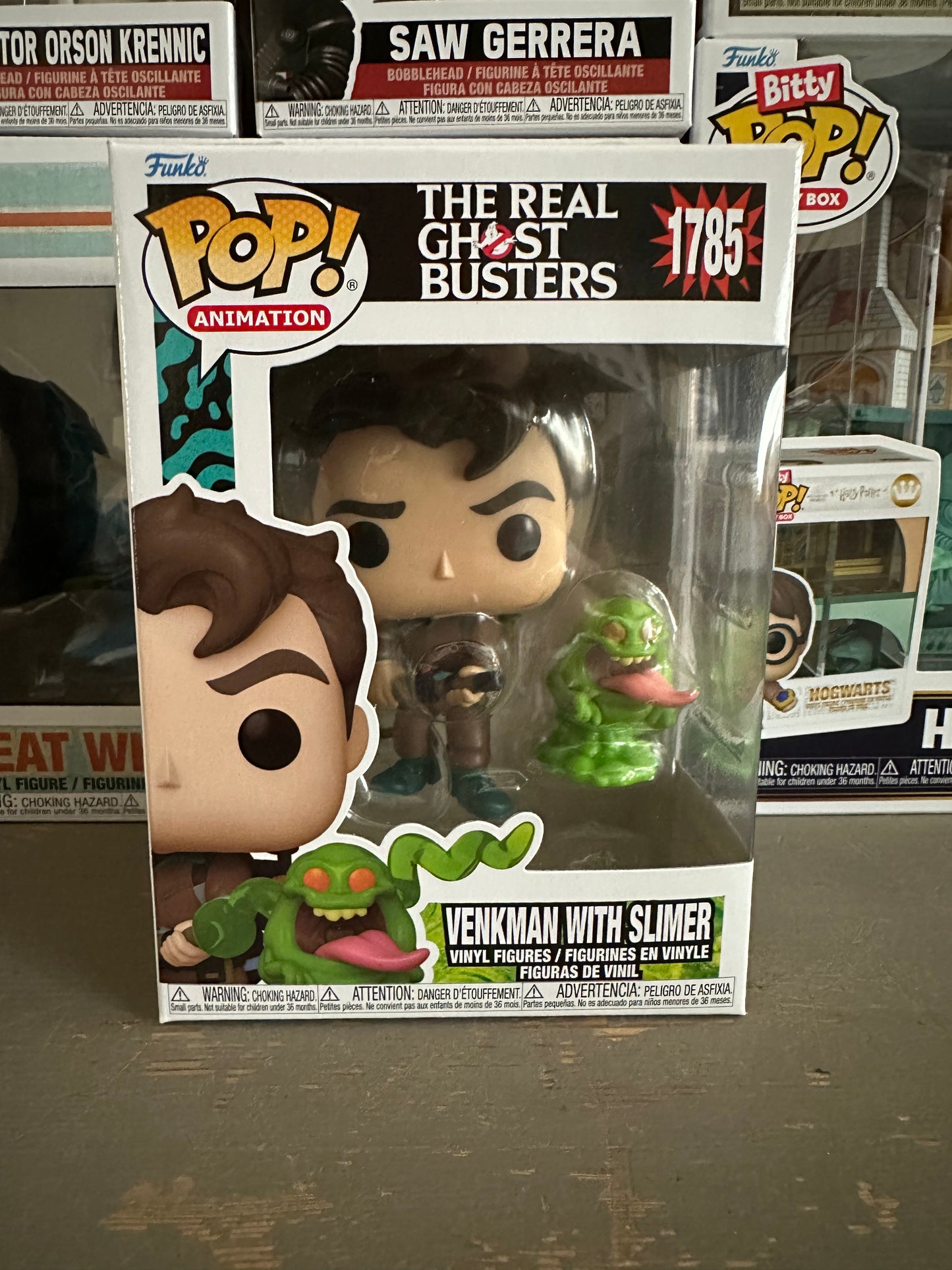 The Real Ghostbusters - Venkman with Slimer #1785