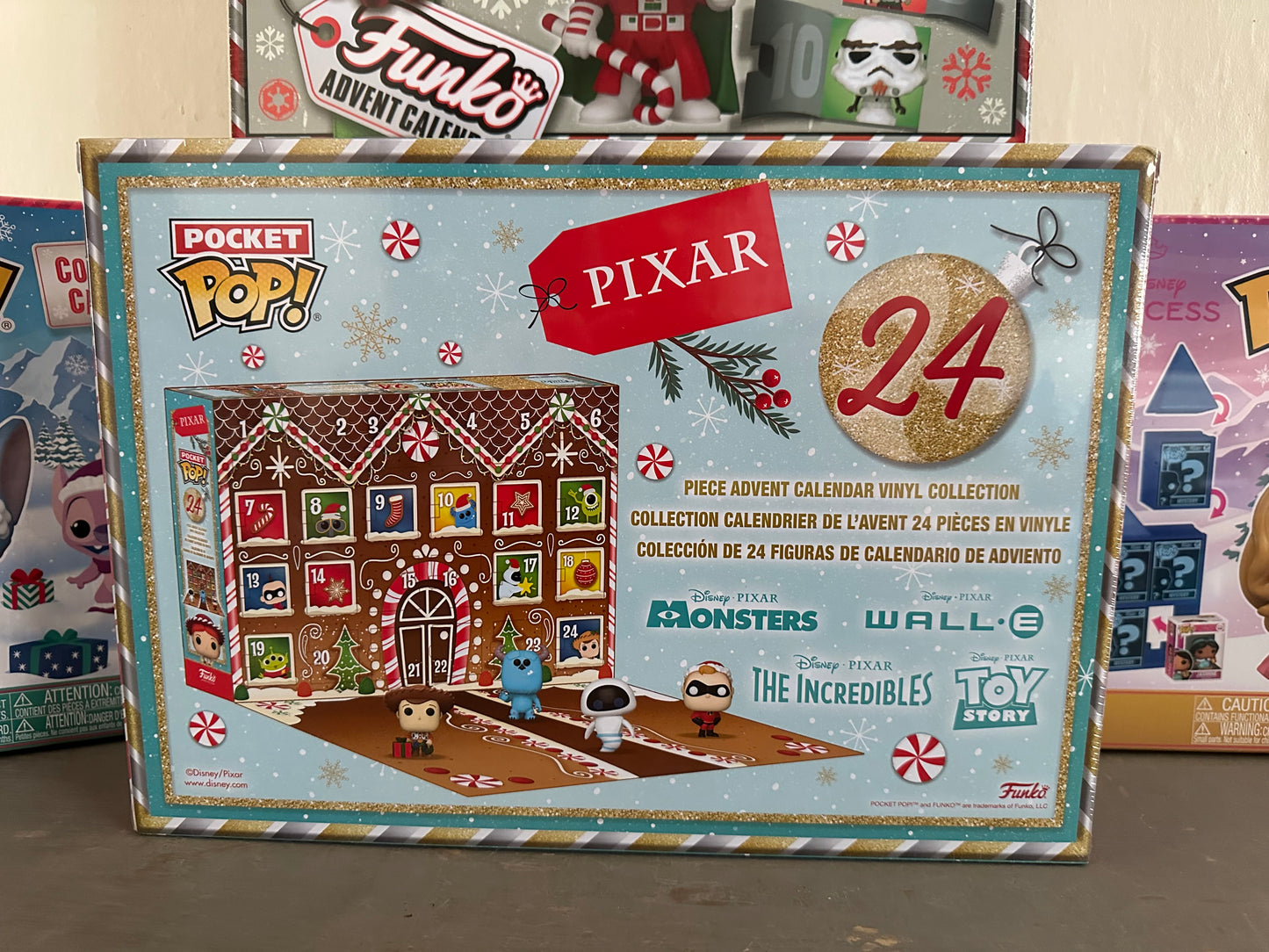Funko Pocket Pop Pixar Advent Calendar - 24 Day*FREE POSTAGE*