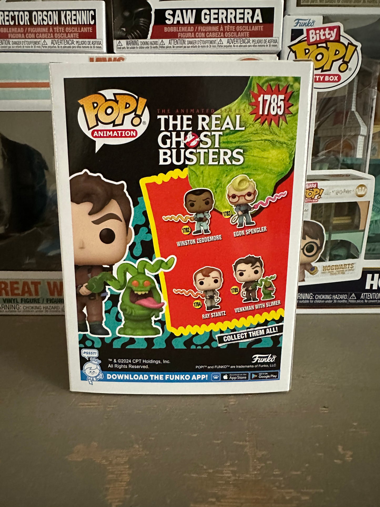 The Real Ghostbusters - Venkman with Slimer #1785