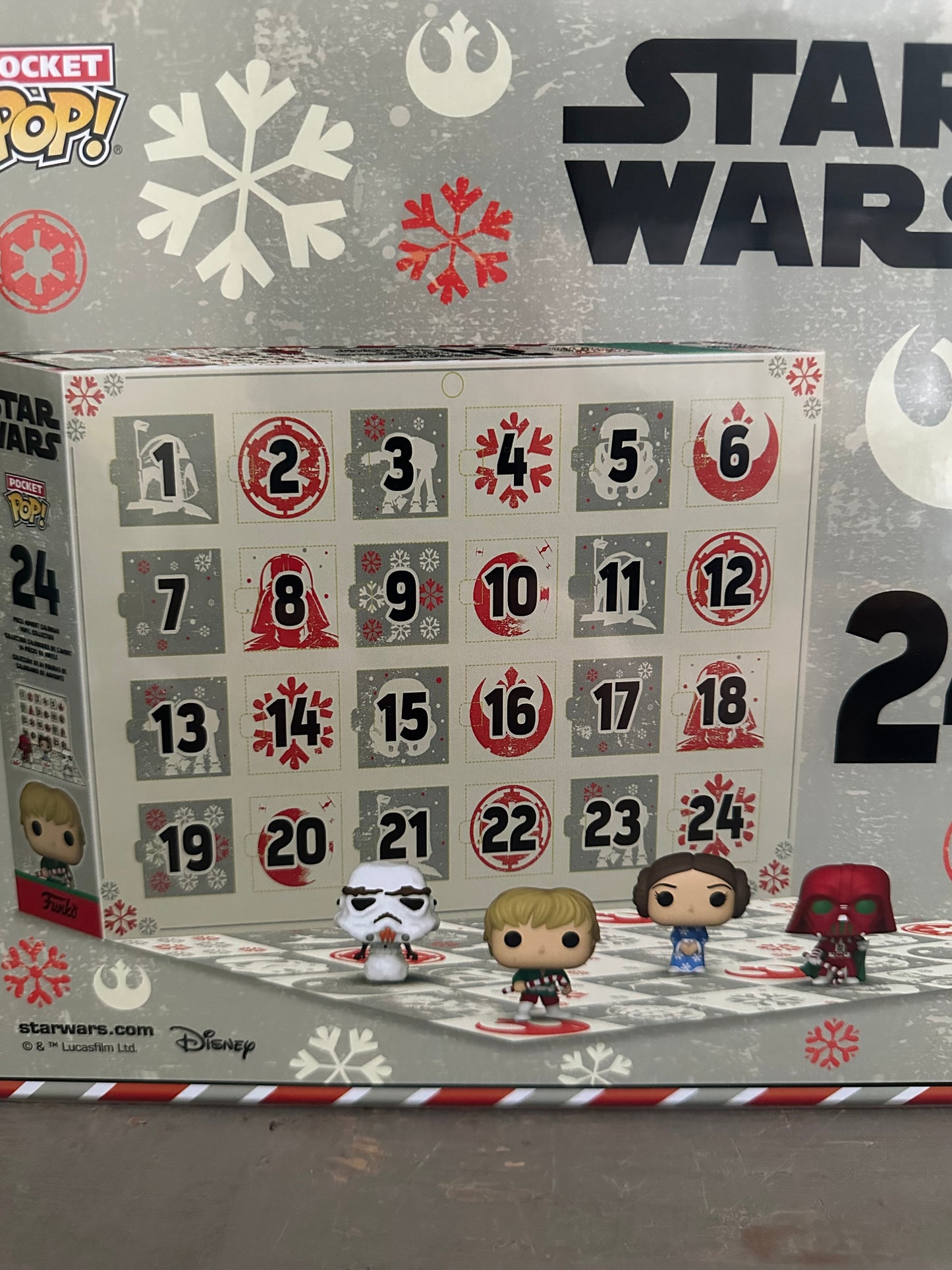 Funko Pocket Pop Star Wars Advent Calendar - 24 Day *FREE POSTAGE*
