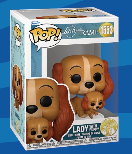 Disney Lady & The Tramp - Lady With Puppy #1553
