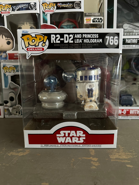 Star Wars Deluxe - R2-D2 And Princess Leia Hologram #766