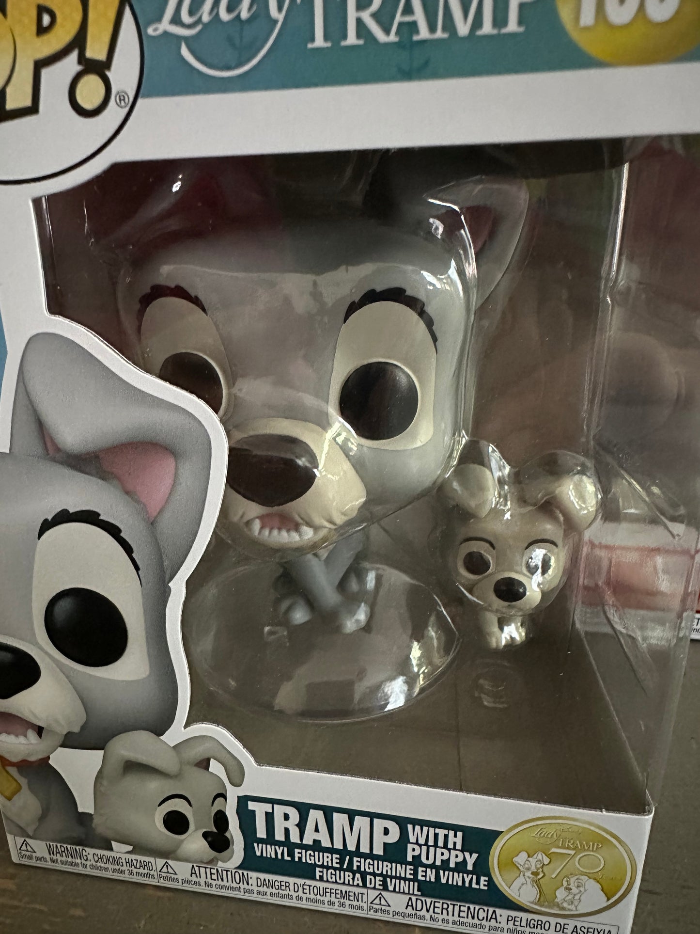 Disney Lady & The Tramp - Tramp With Puppy #1554