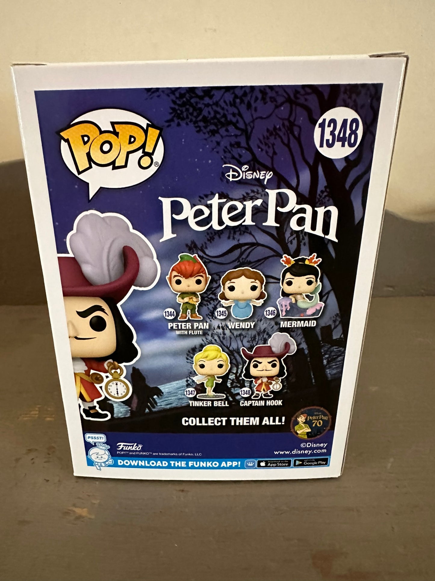 Disney Peter Pan 70th - Captain Hook #1348