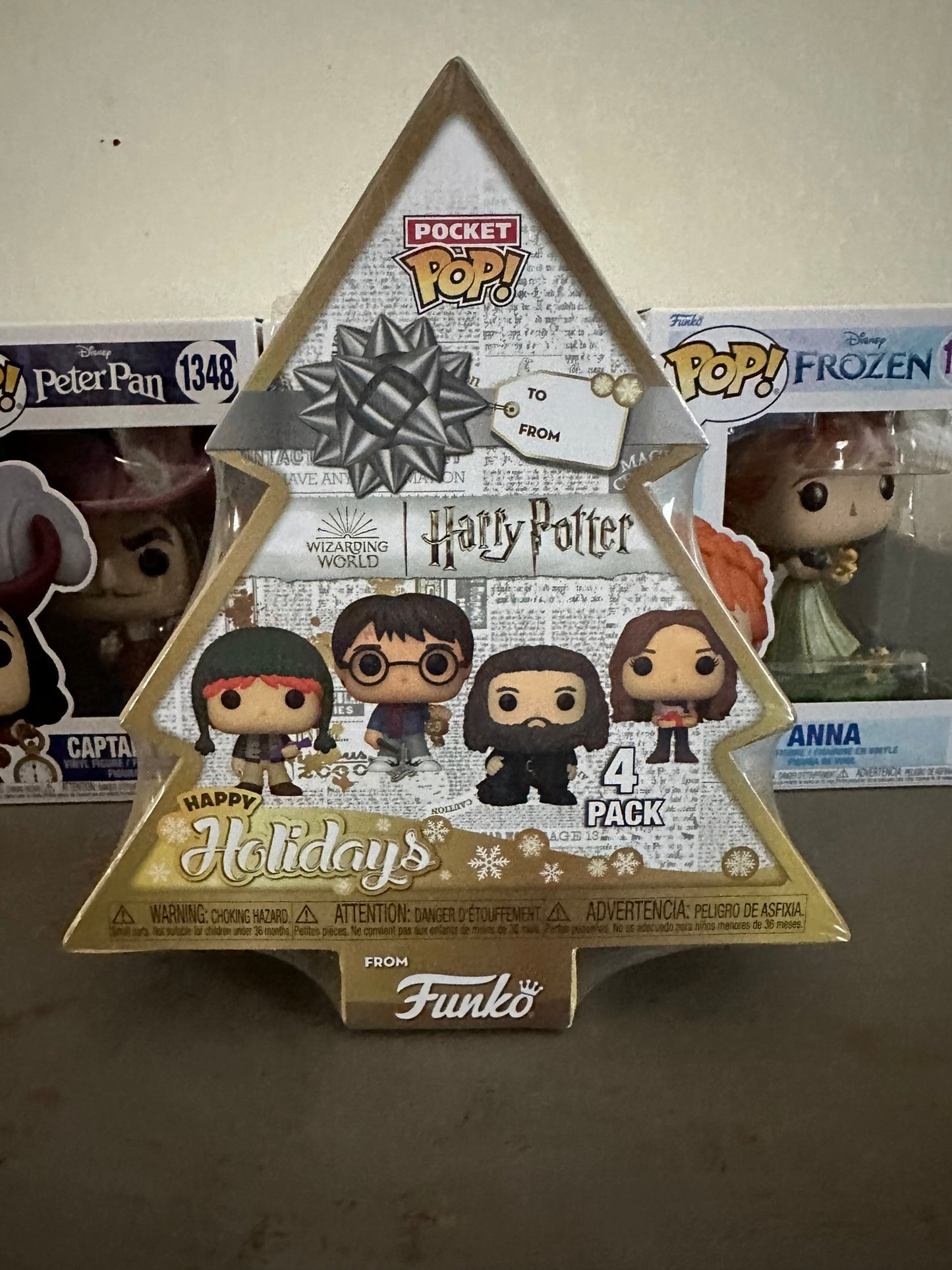 Harry Potter Funko Pocket Pop Christmas 4 Pack