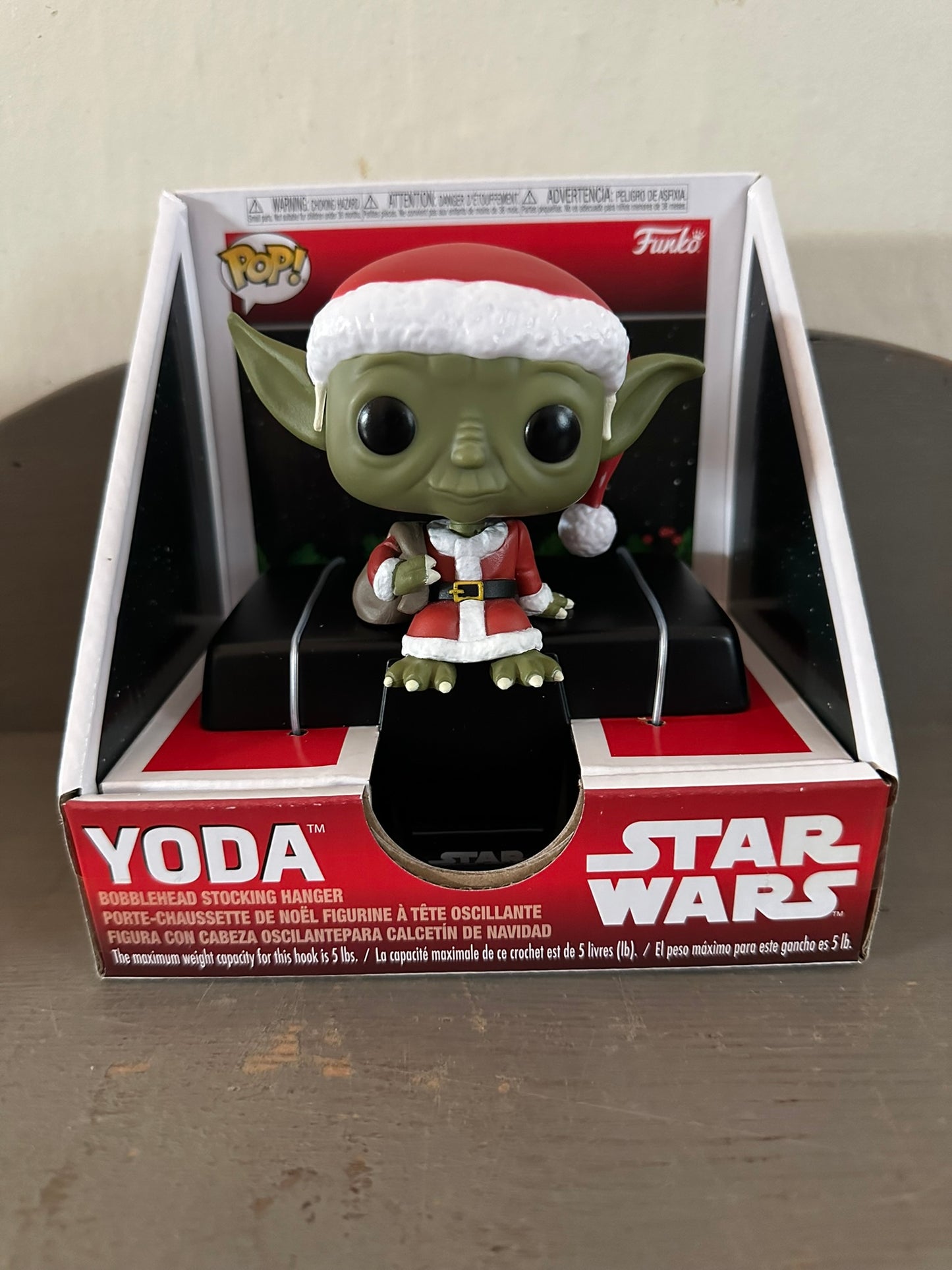 Star Wars Funko Stocking Hanger - Yoda