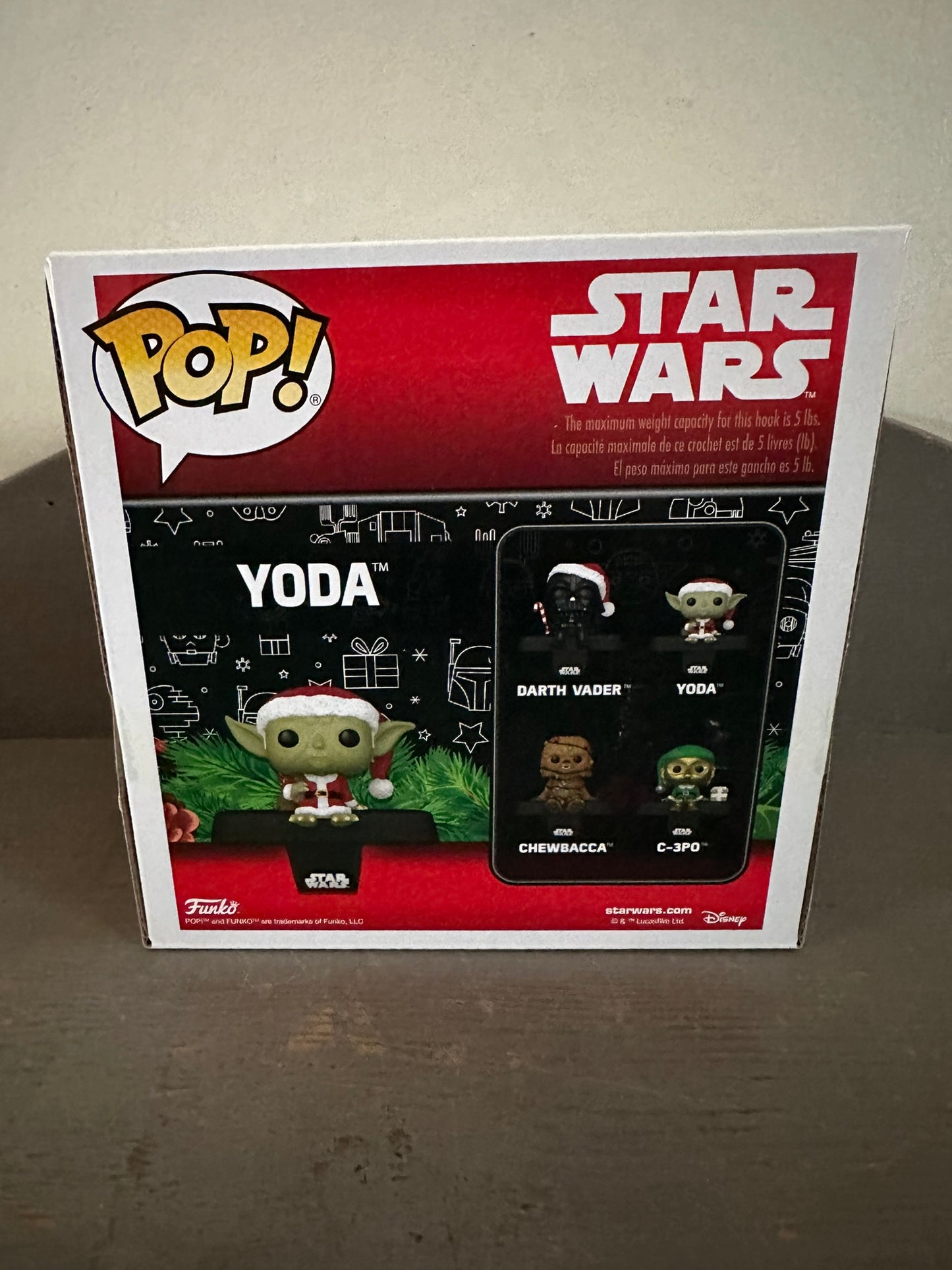 Star Wars Funko Stocking Hanger - Yoda