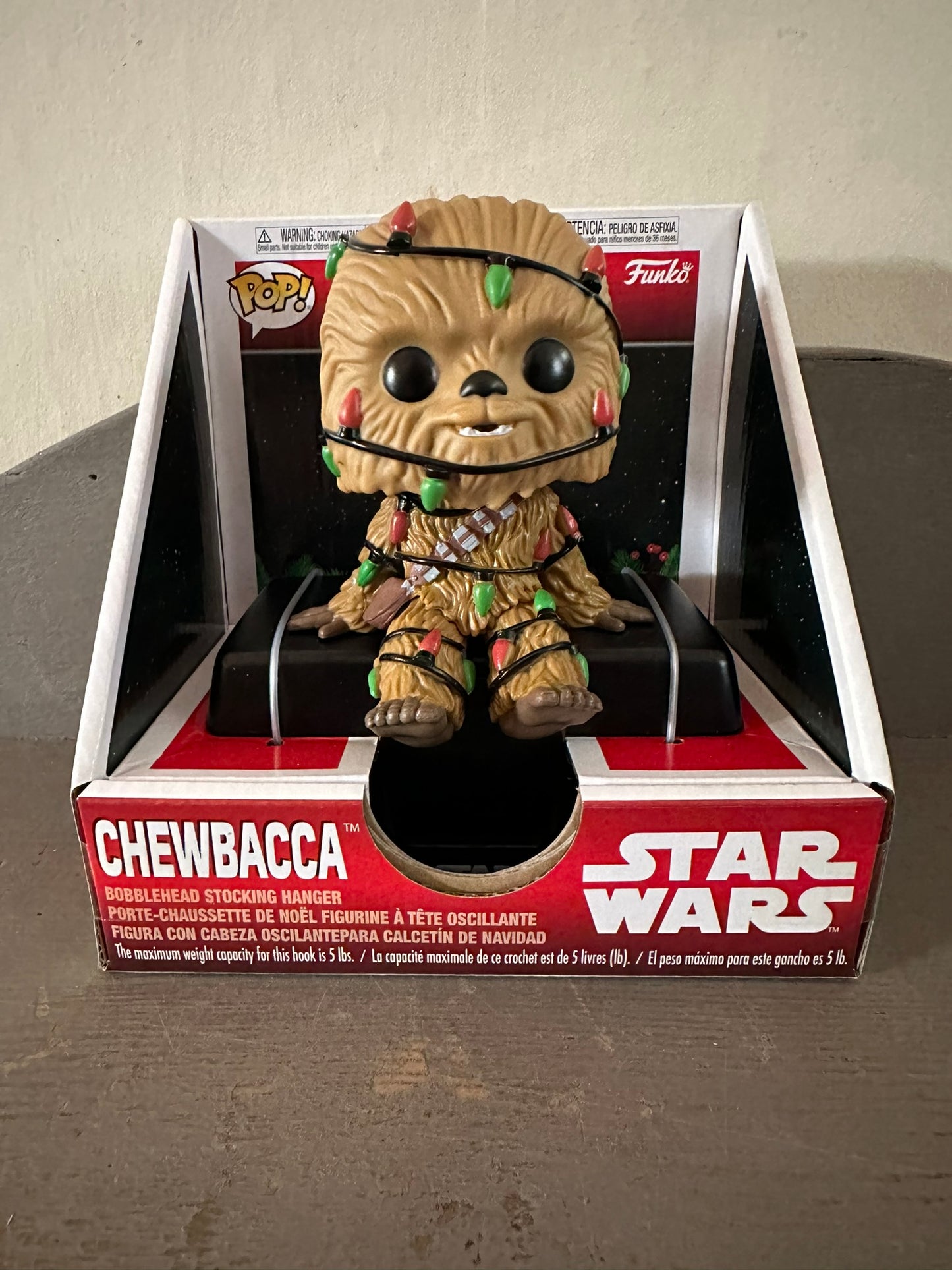 Star Wars Funko Stocking Hanger - Chewbacca