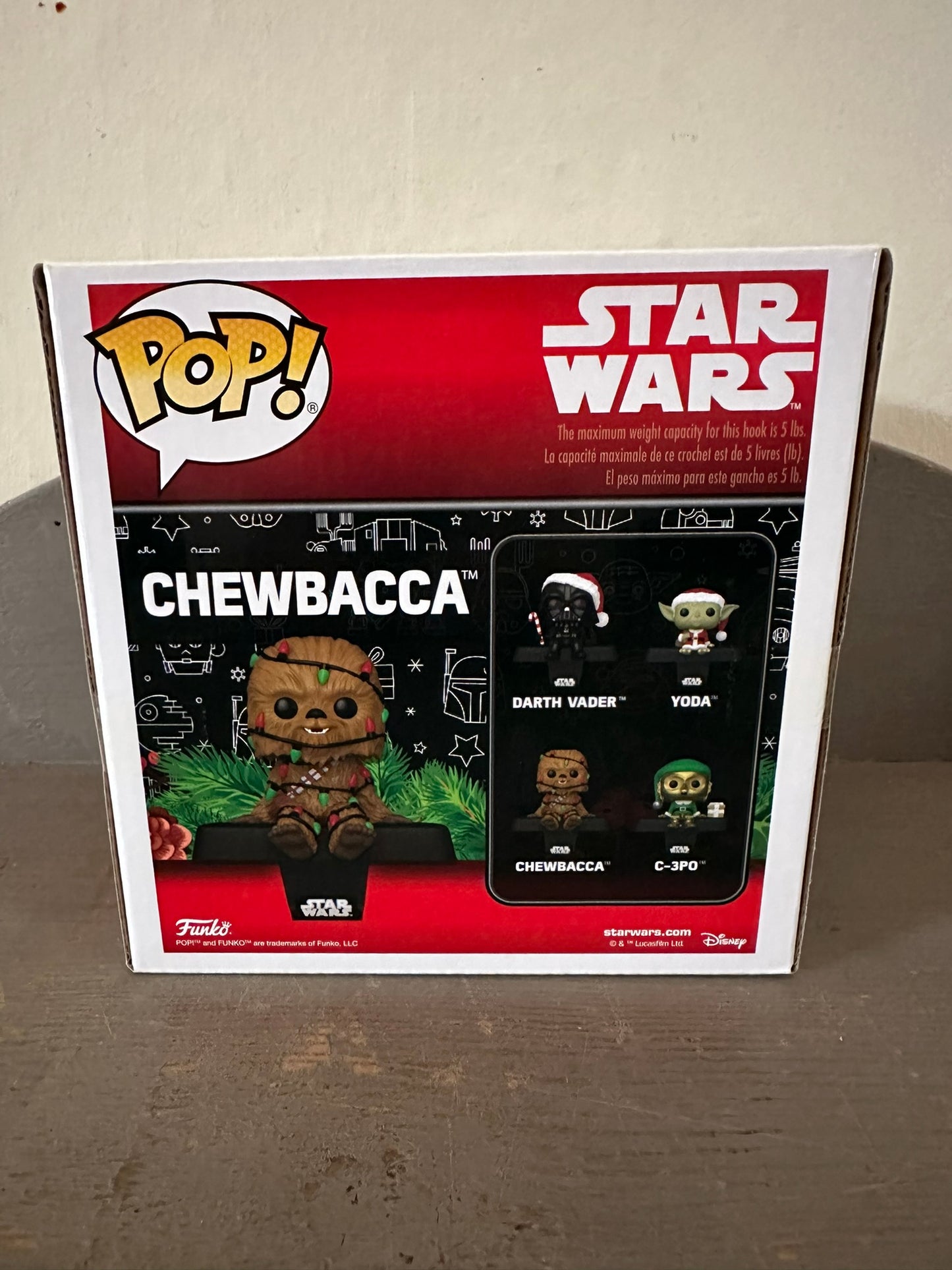 Star Wars Funko Stocking Hanger - Chewbacca