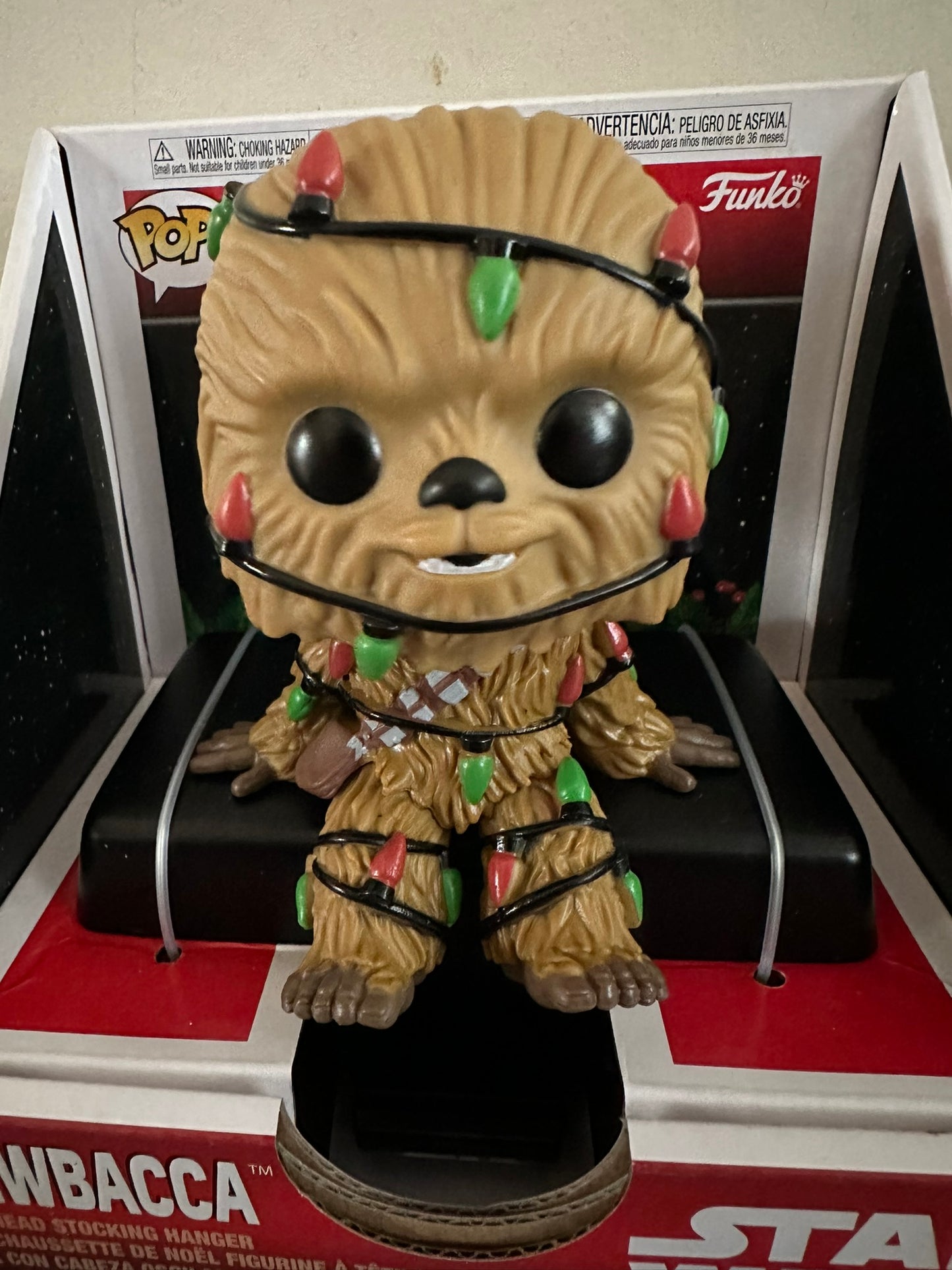 Star Wars Funko Stocking Hanger - Chewbacca