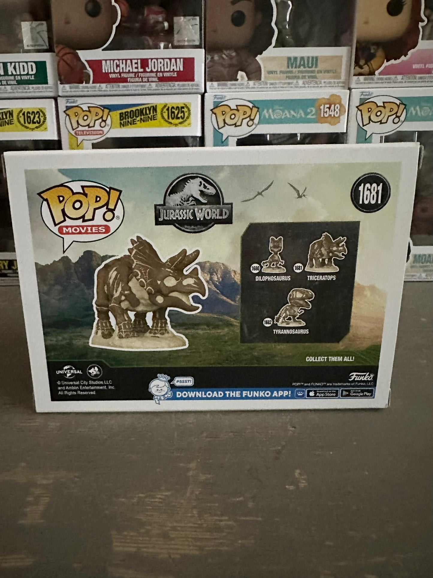 Jurassic World - Fossil Triceratops #1681