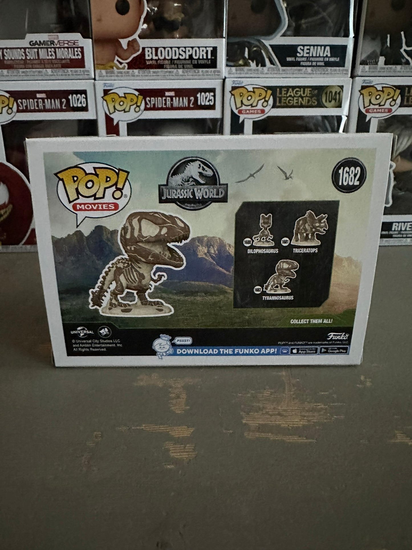 Jurassic World - Fossil Tyrannosaurus #1682