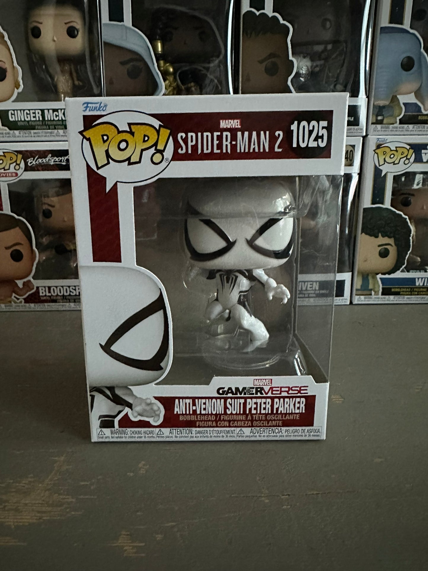 Marvel Gamer Verse Spiderman 2 - Anti-Venom Suit Peter Parker #1025