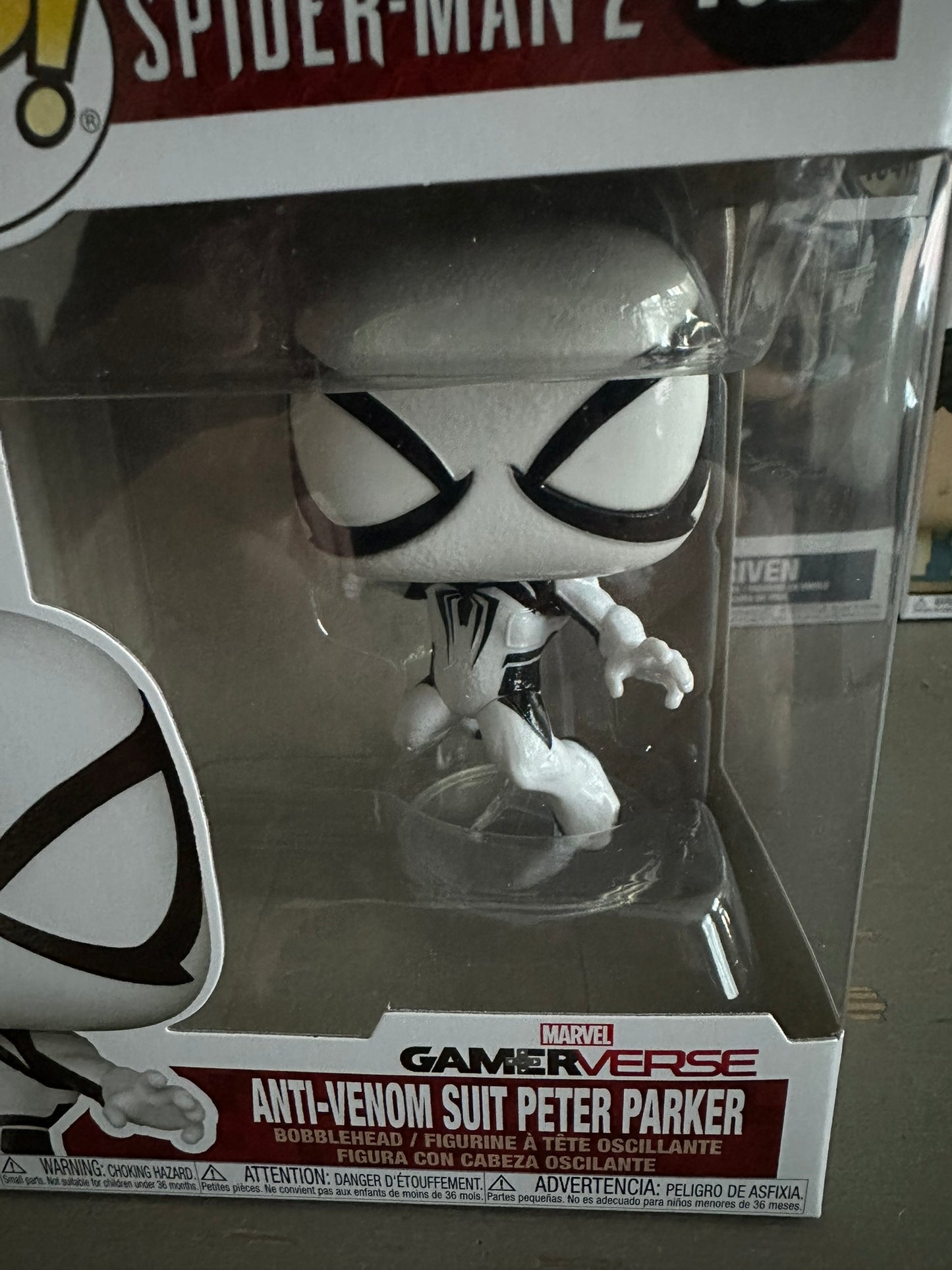 Marvel Gamer Verse Spiderman 2 - Anti-Venom Suit Peter Parker #1025